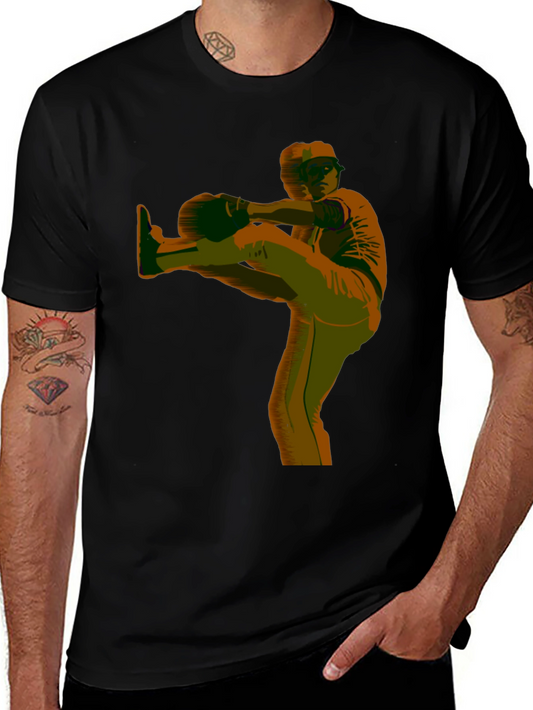 Baseball Pitcher Graphic Tee