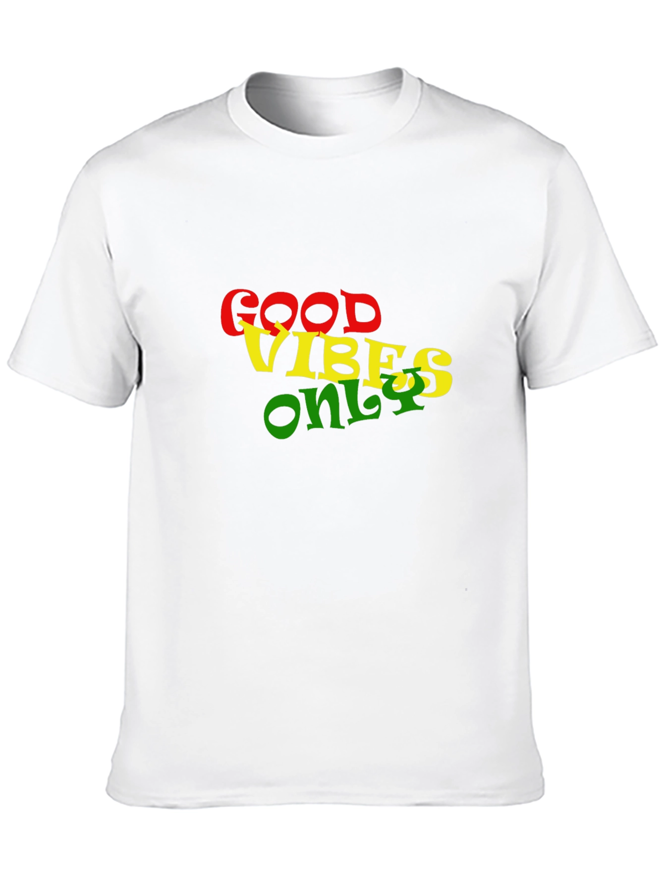Good Vibes Only Black Graphic T-Shirt