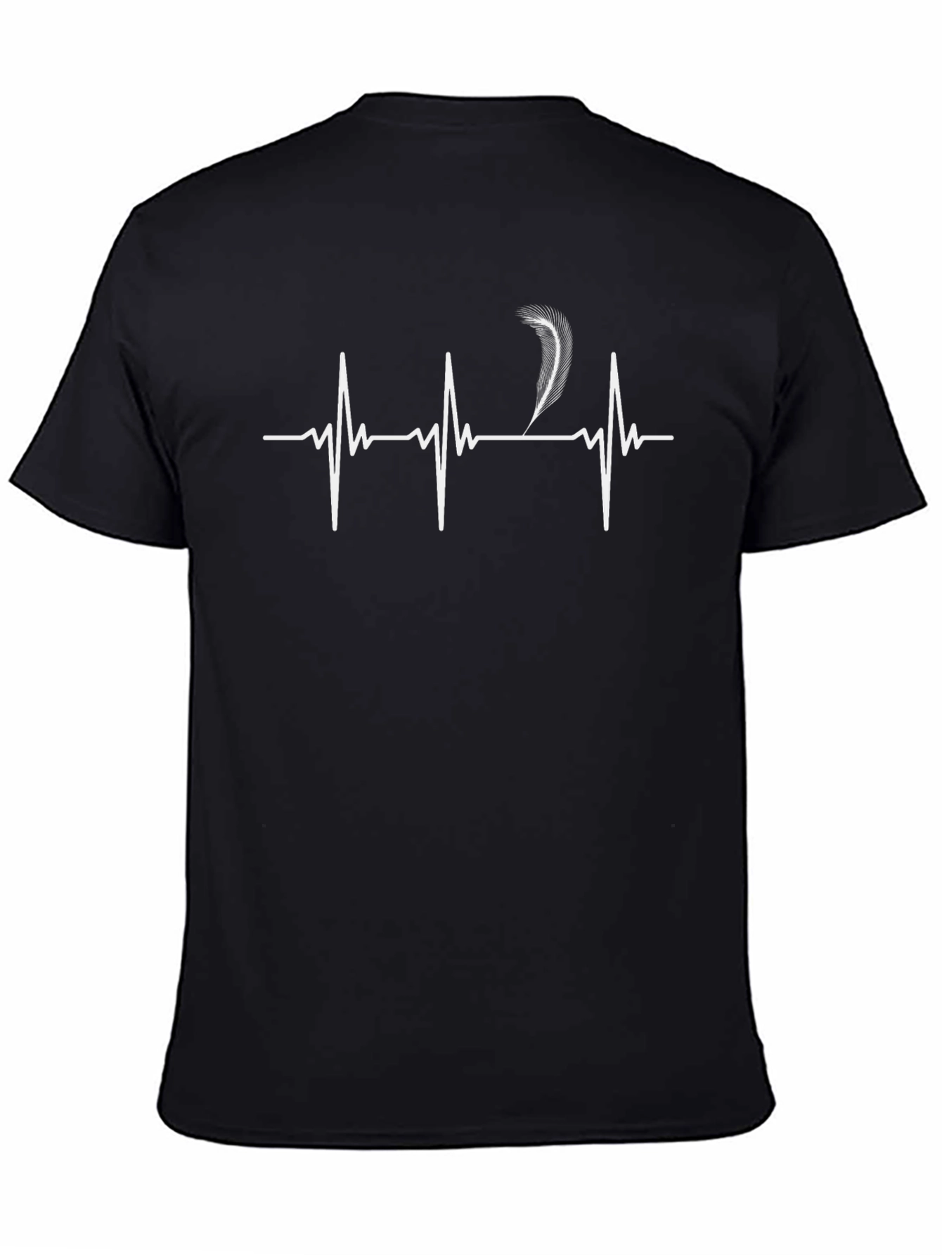Heartbeat Feather Graphic Tee