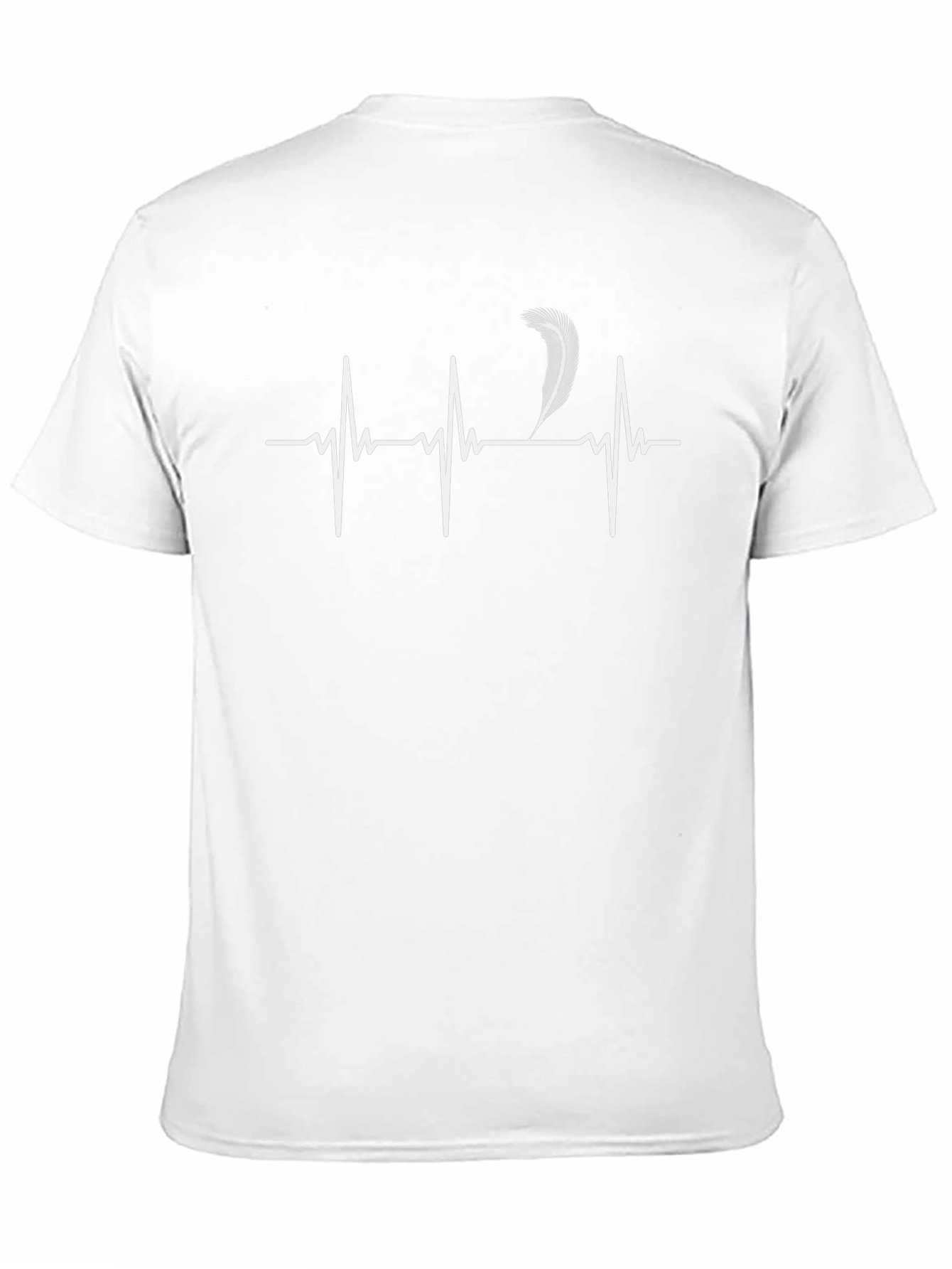 Heartbeat Feather Graphic Tee