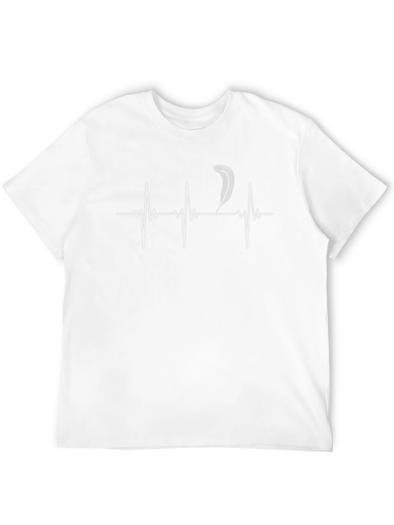 Heartbeat Feather Graphic Tee