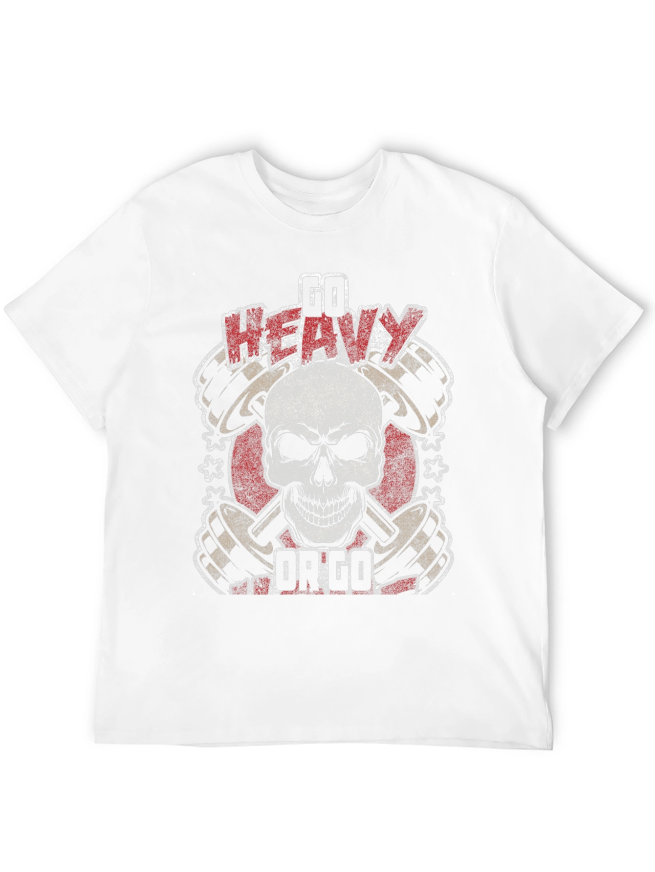 Go Heavy Or Go Home Graphic Tee