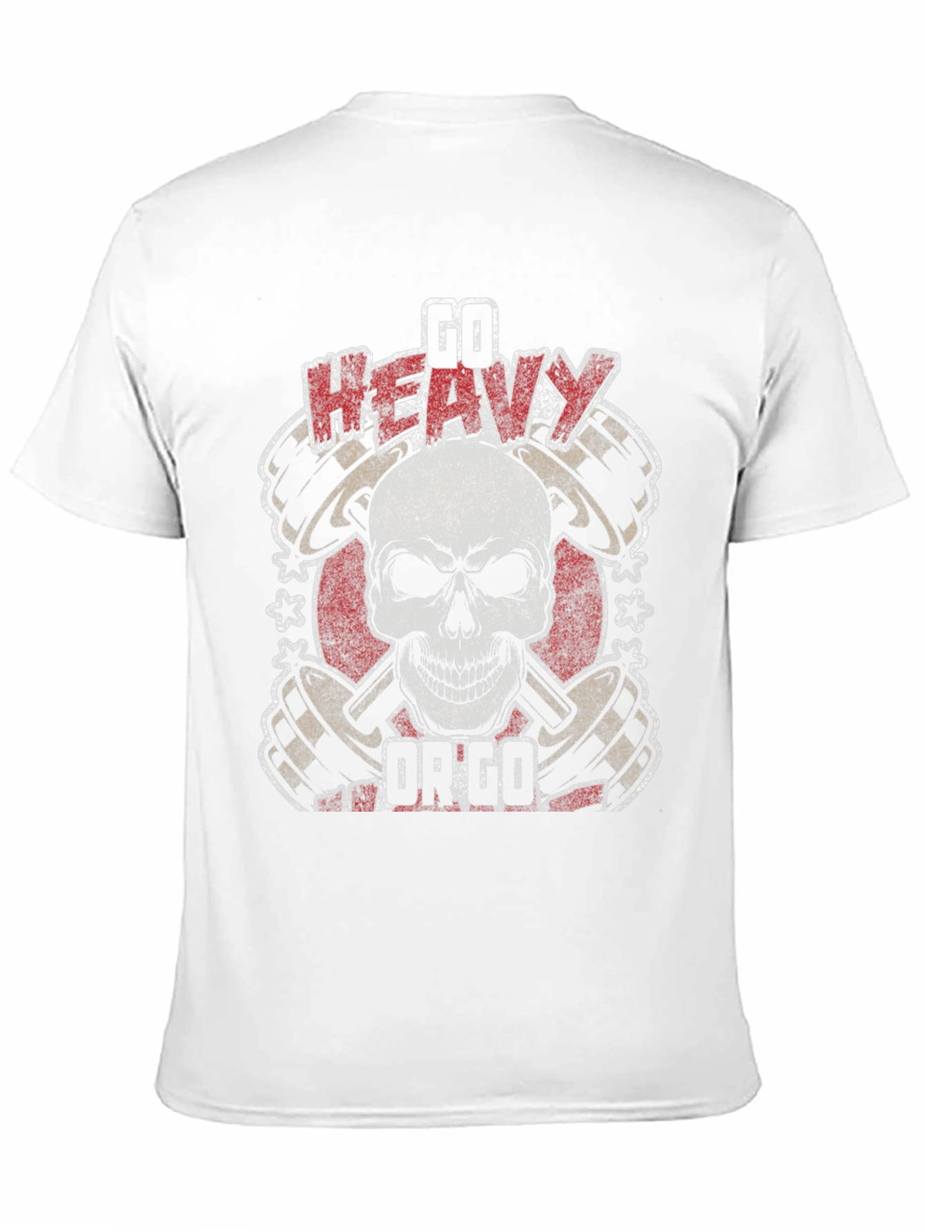 Go Heavy Or Go Home Graphic Tee