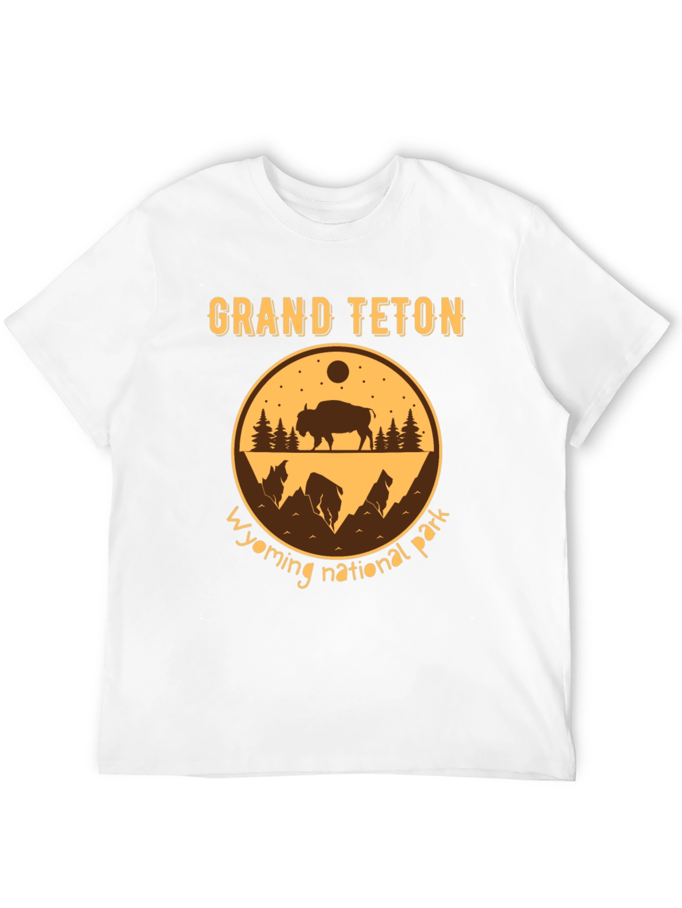 Grand Teton Wyoming National Park Graphic Tee