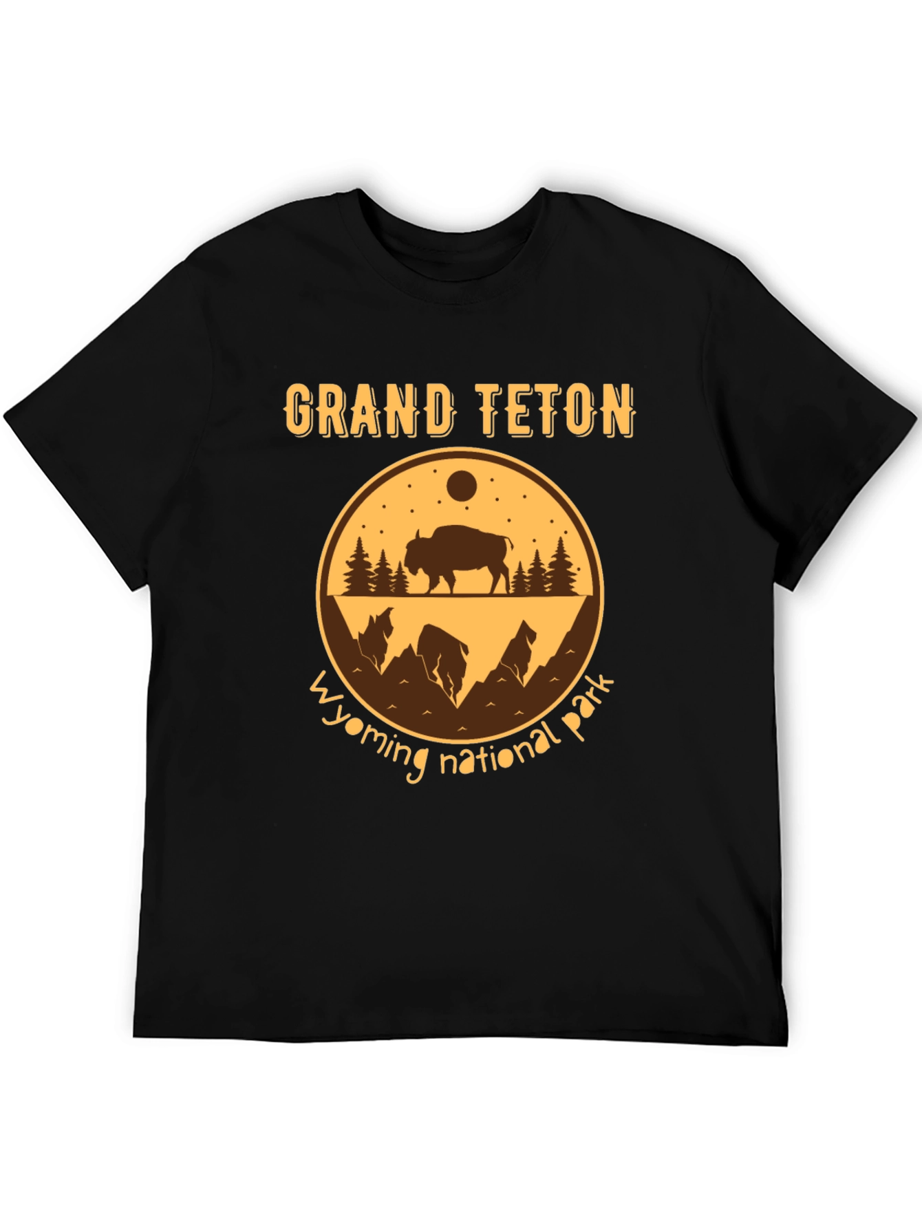 Grand Teton Wyoming National Park Graphic Tee
