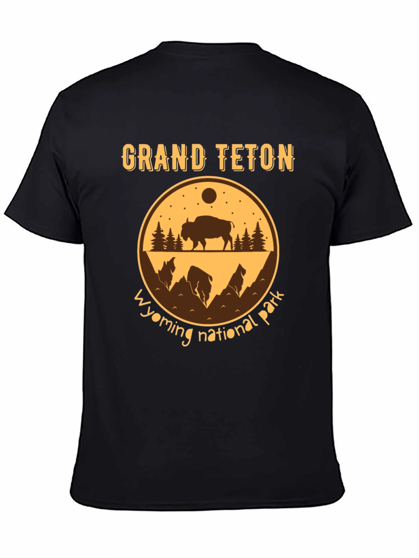 Grand Teton Wyoming National Park Graphic Tee