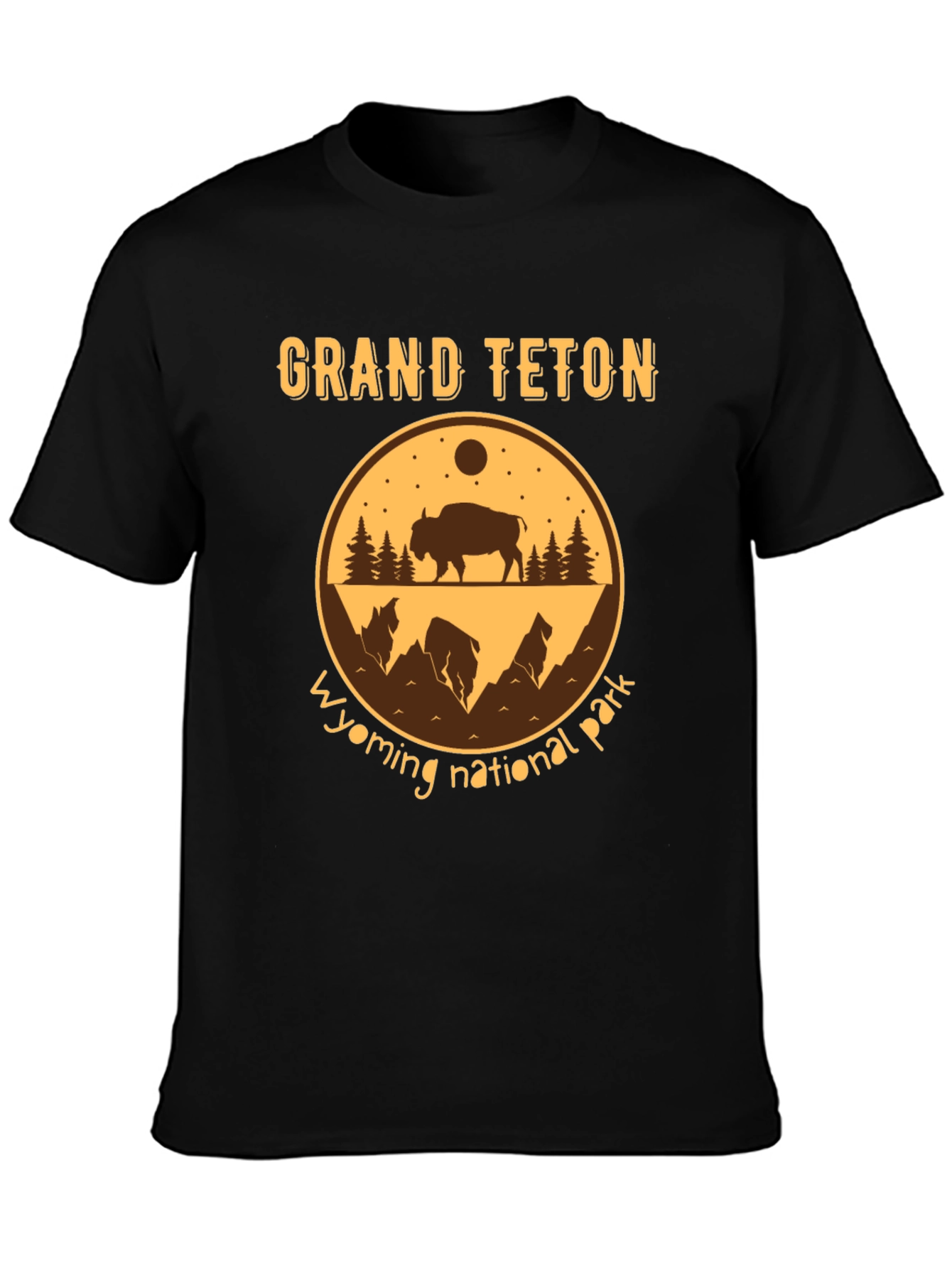Grand Teton Wyoming National Park Graphic Tee