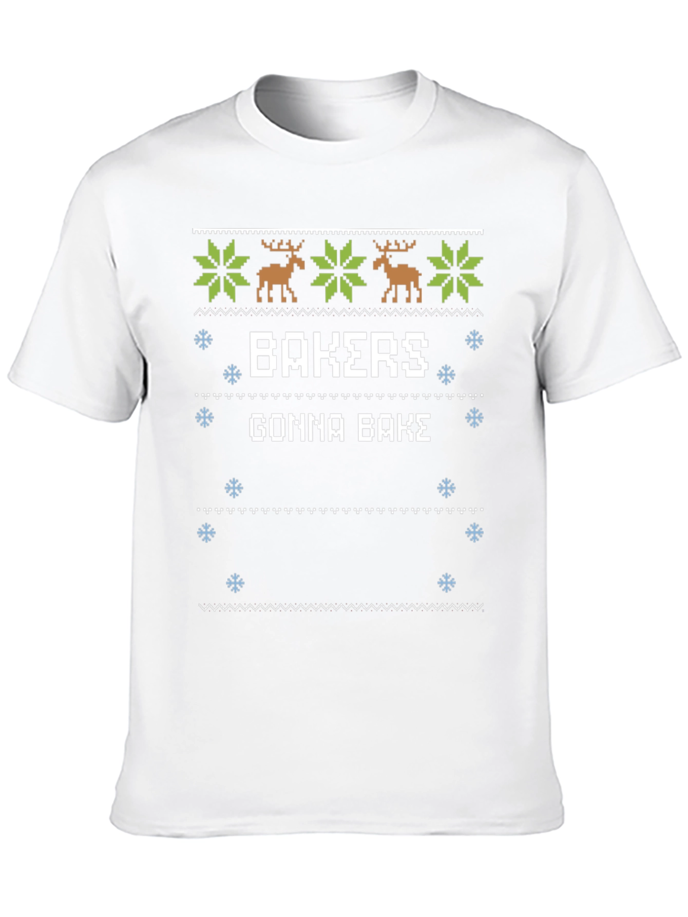 Bakers Gonna Bake Ugly Christmas Sweater T-Shirt