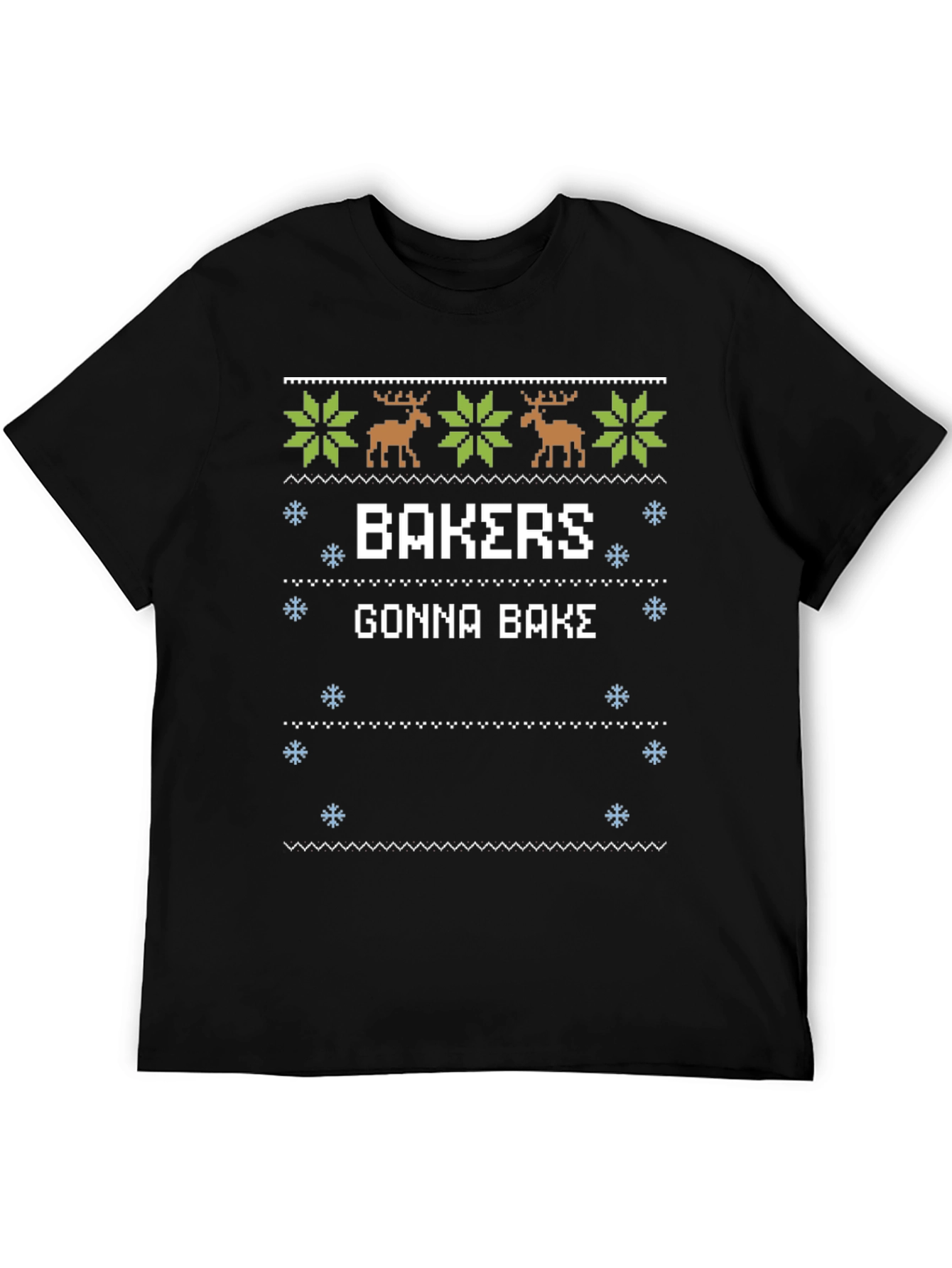 Bakers Gonna Bake Ugly Christmas Sweater T-Shirt