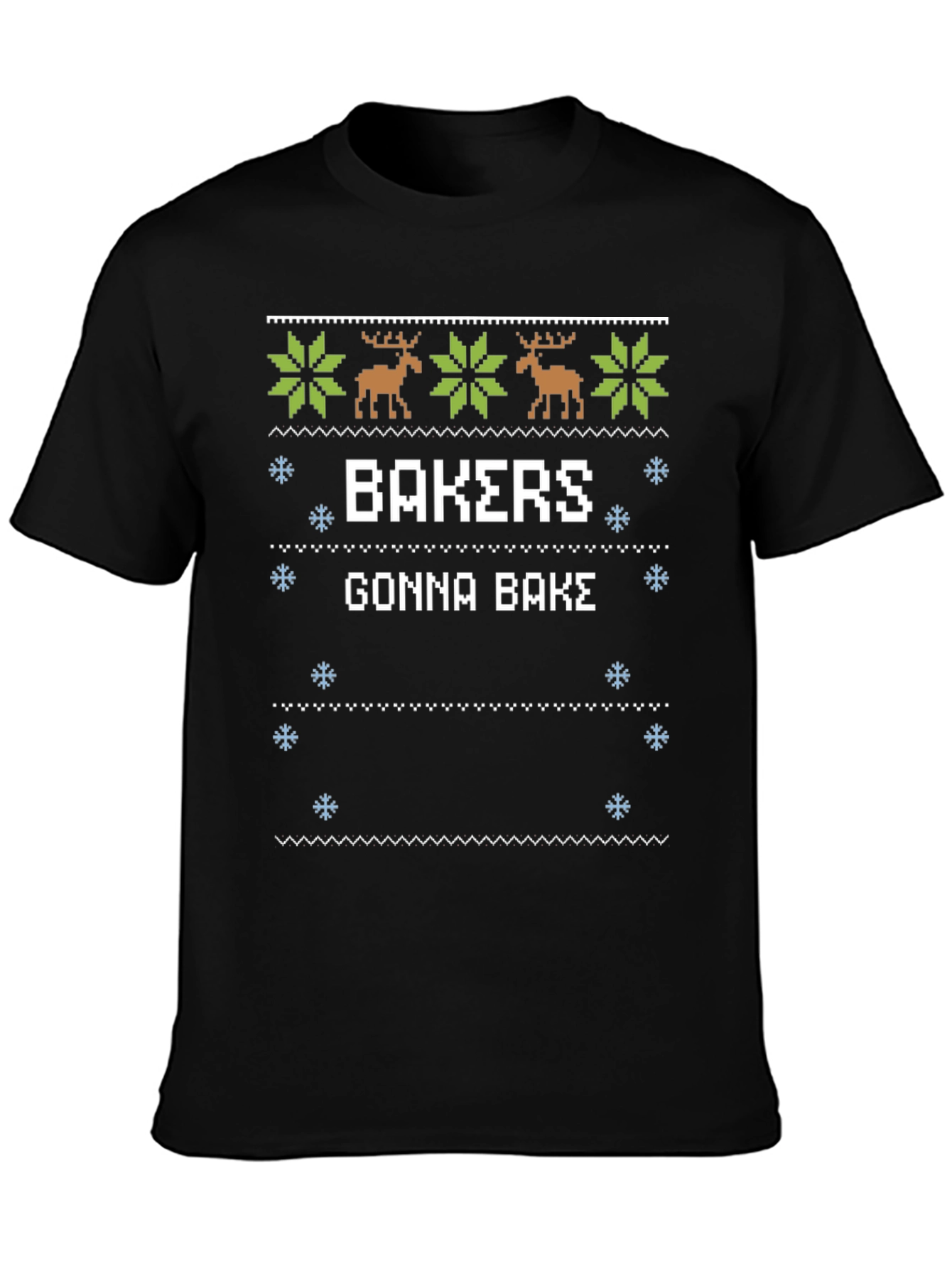 Bakers Gonna Bake Ugly Christmas Sweater T-Shirt