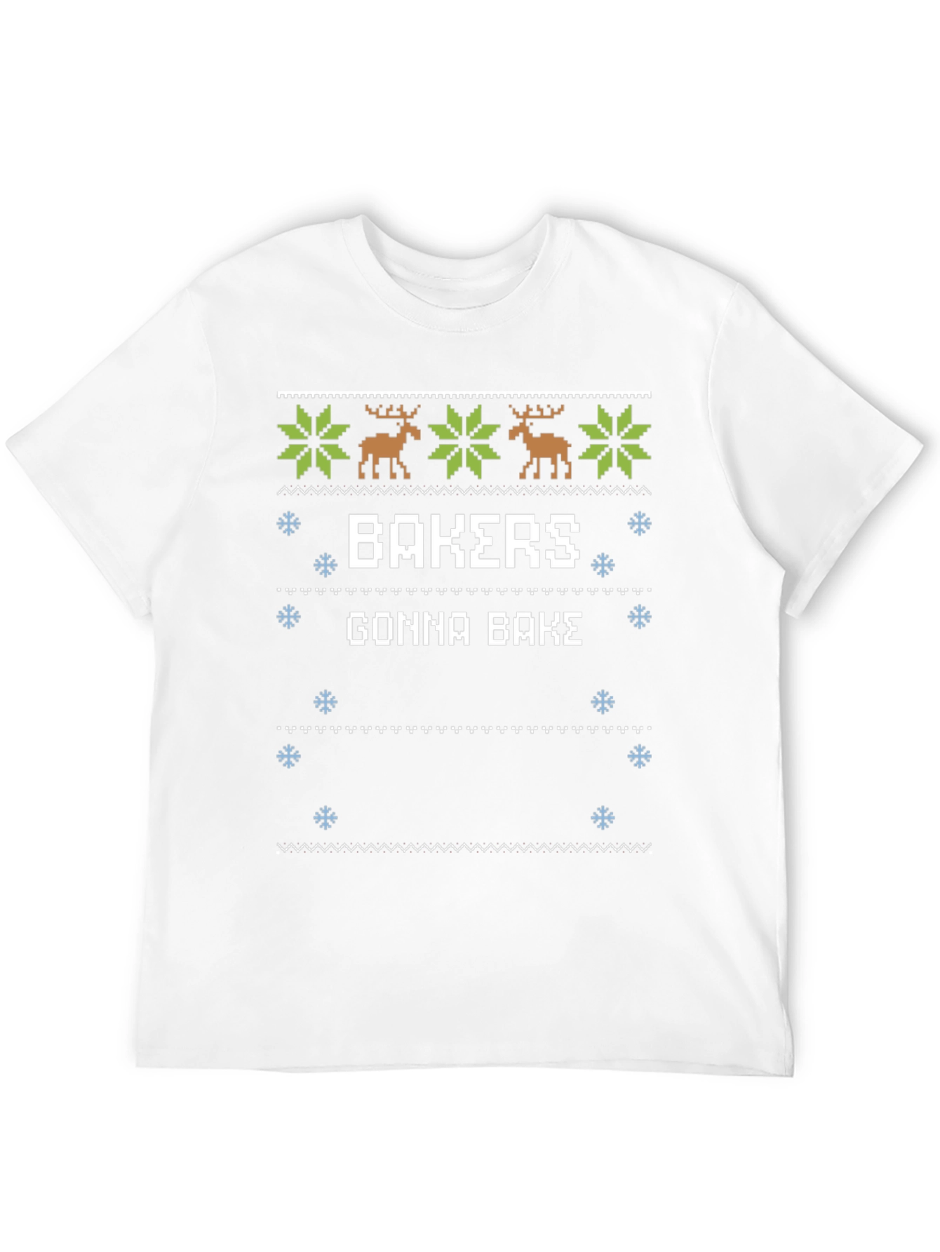 Bakers Gonna Bake Ugly Christmas Sweater T-Shirt