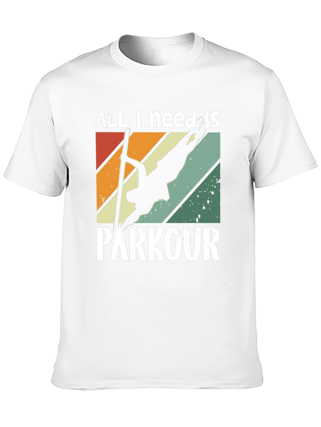 All I Need Is Parkour T-Shirt - Retro Style