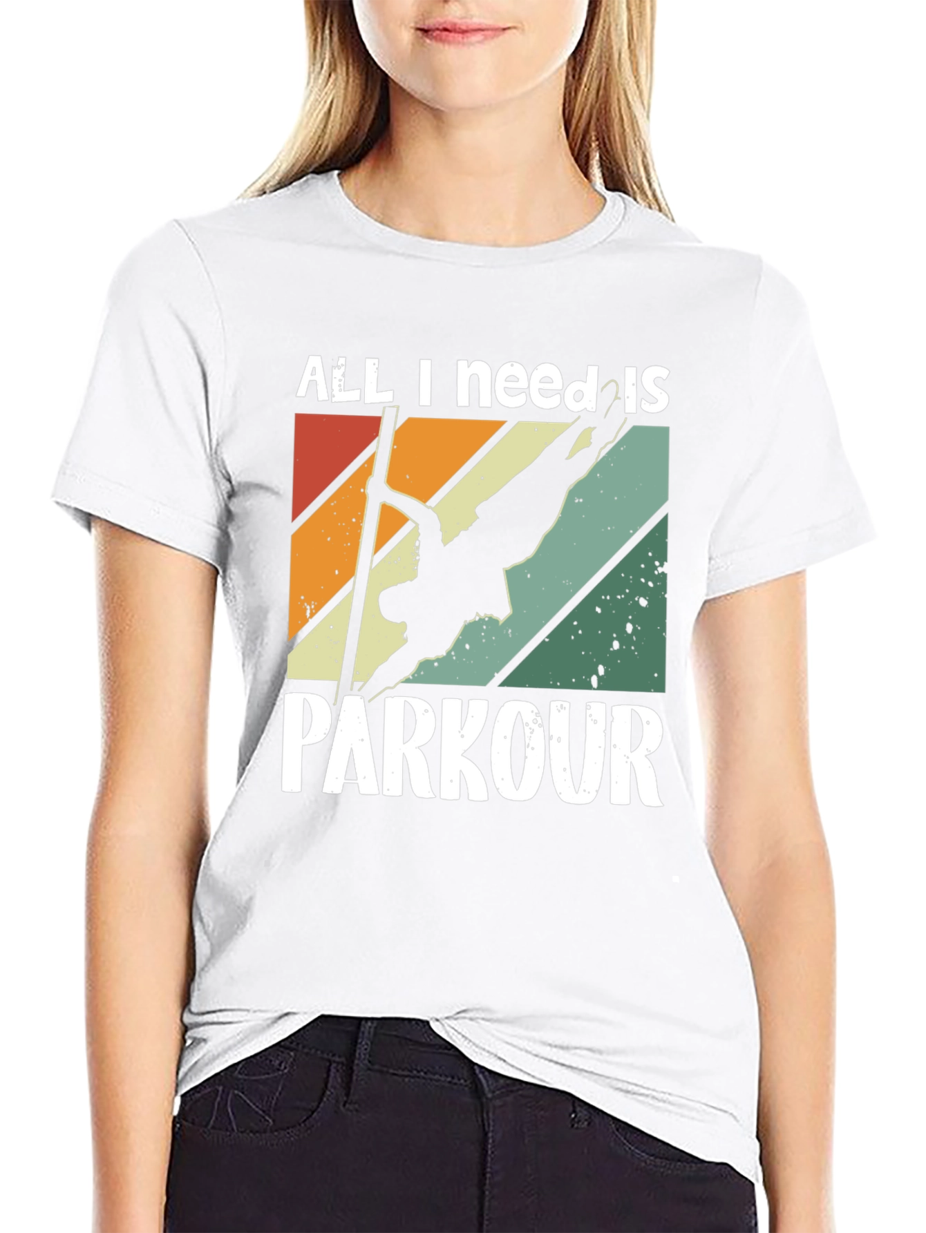 All I Need Is Parkour T-Shirt - Retro Style