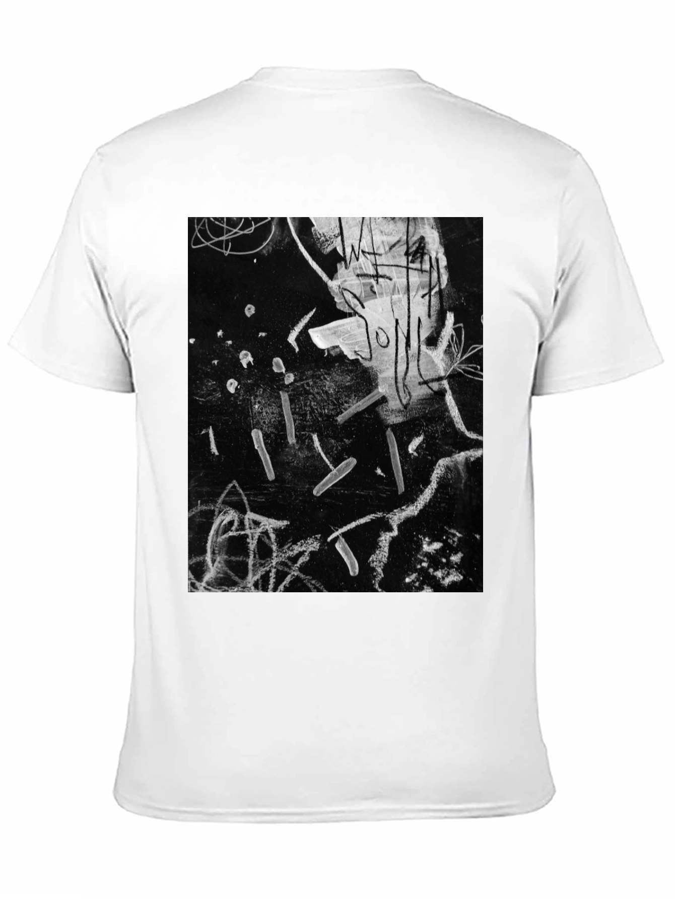 Abstract Art Black T-Shirt