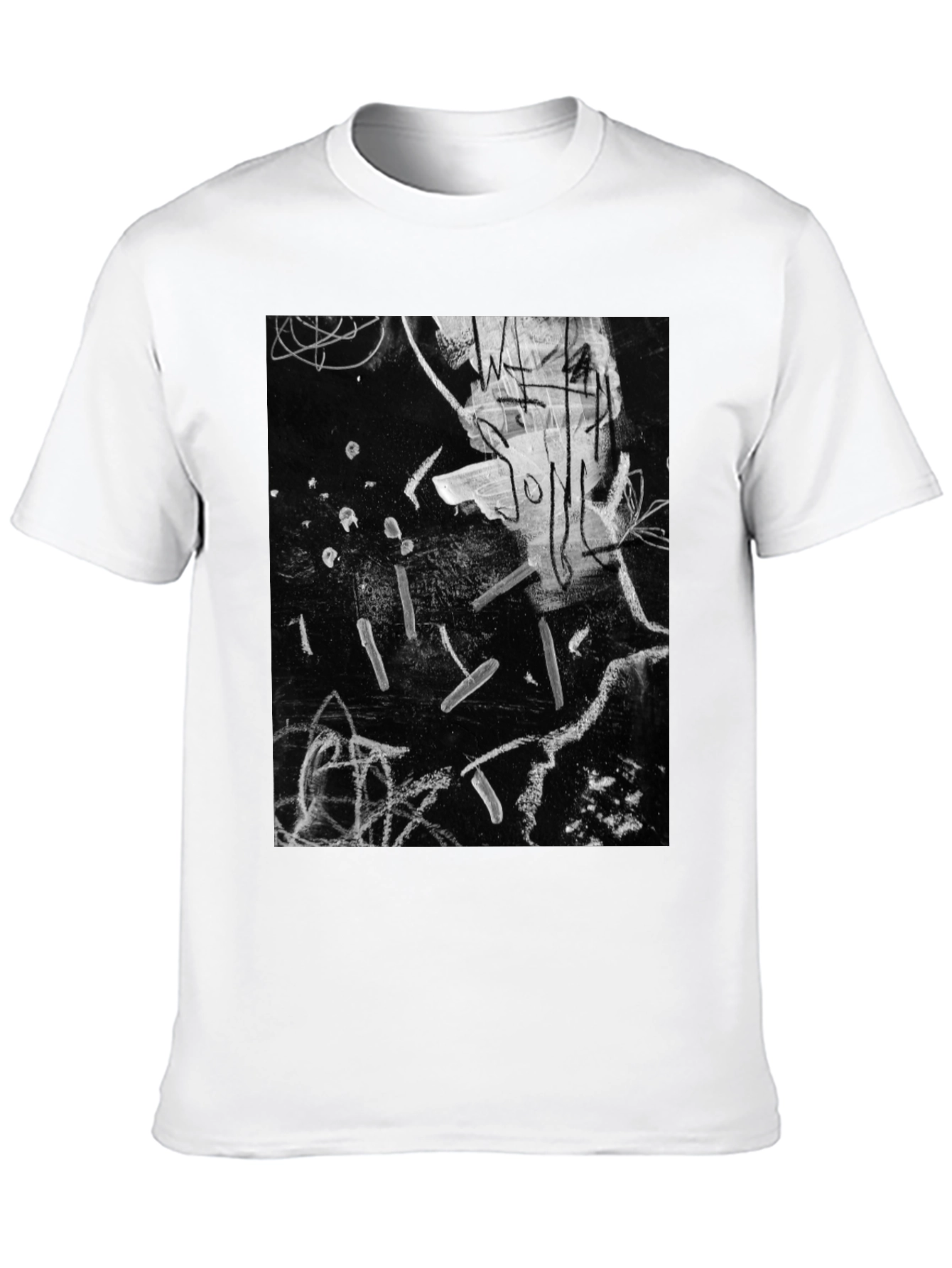 Abstract Art Black T-Shirt