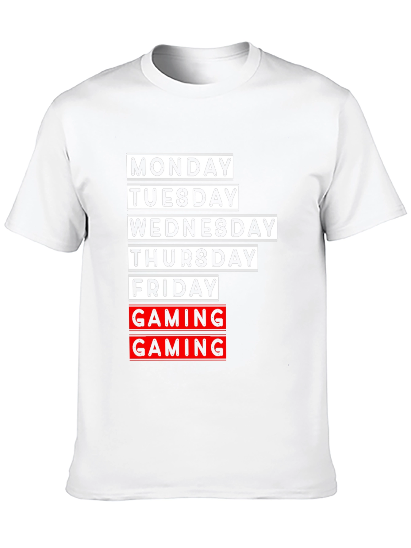 Gaming Days Graphic T-Shirt - Black