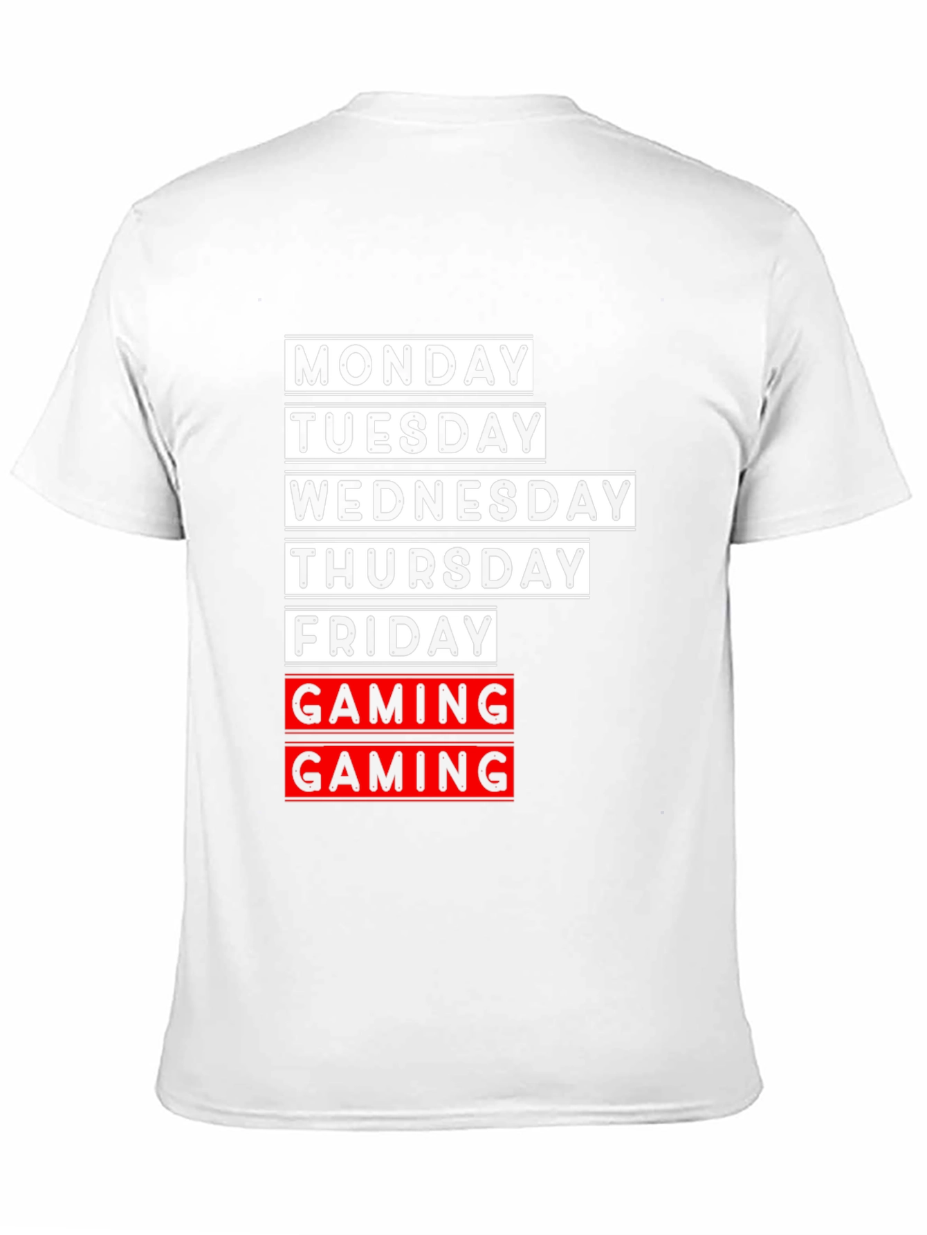 Gaming Days Graphic T-Shirt - Black