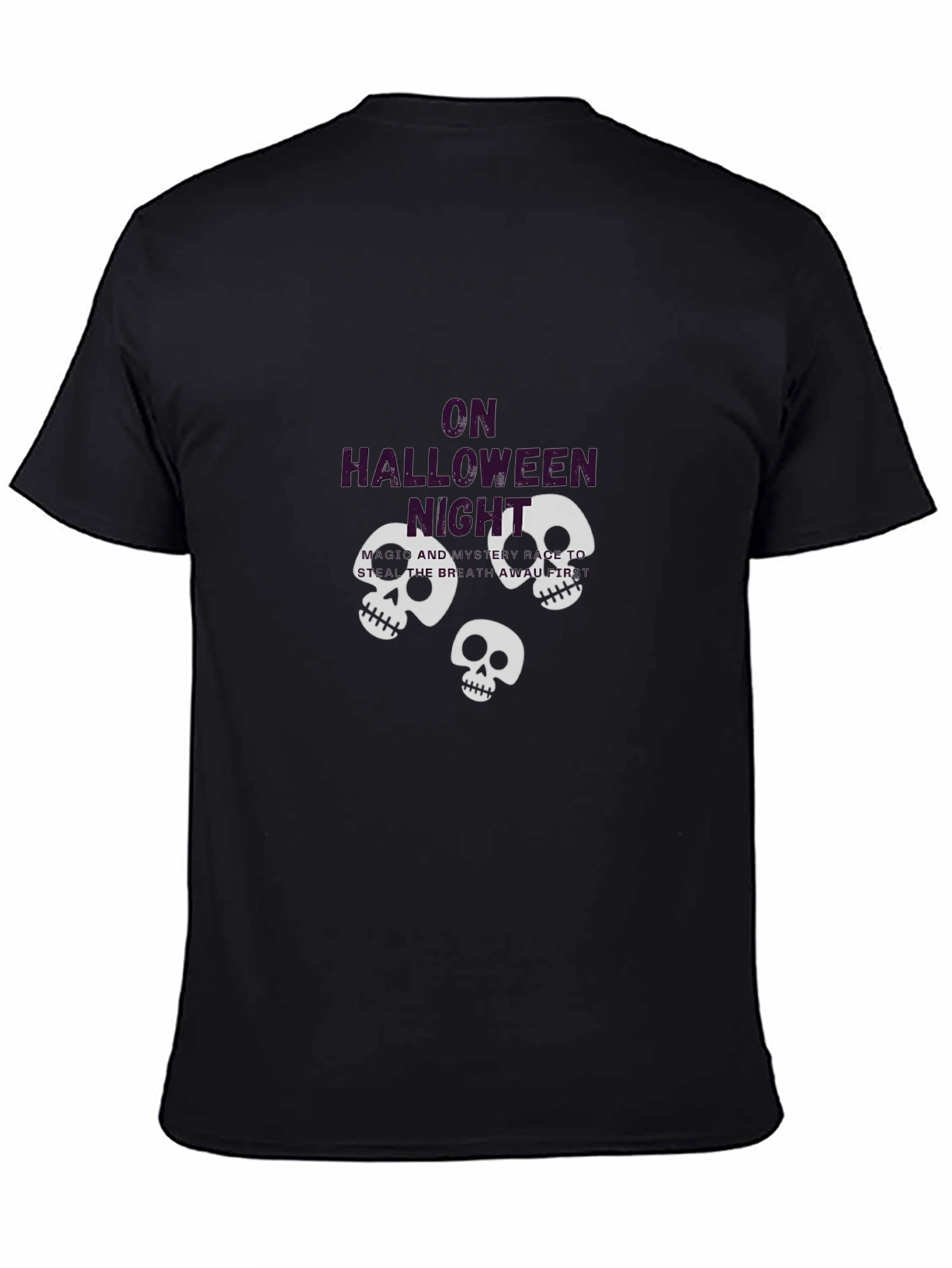 Halloween Night Skull T-Shirt