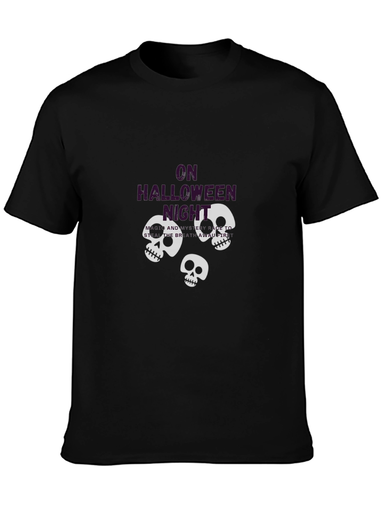 Halloween Night Skull T-Shirt