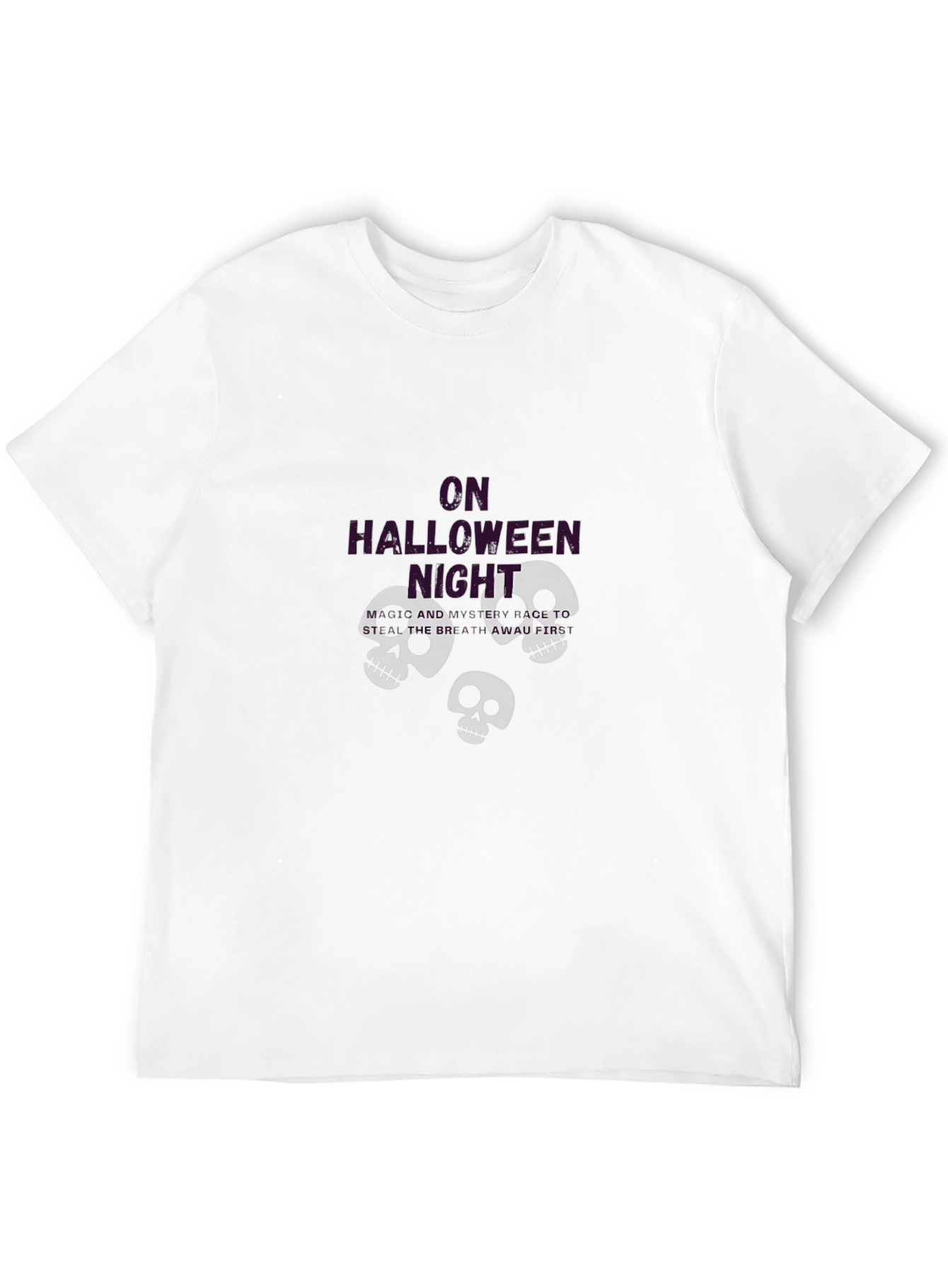 Halloween Night Skull T-Shirt