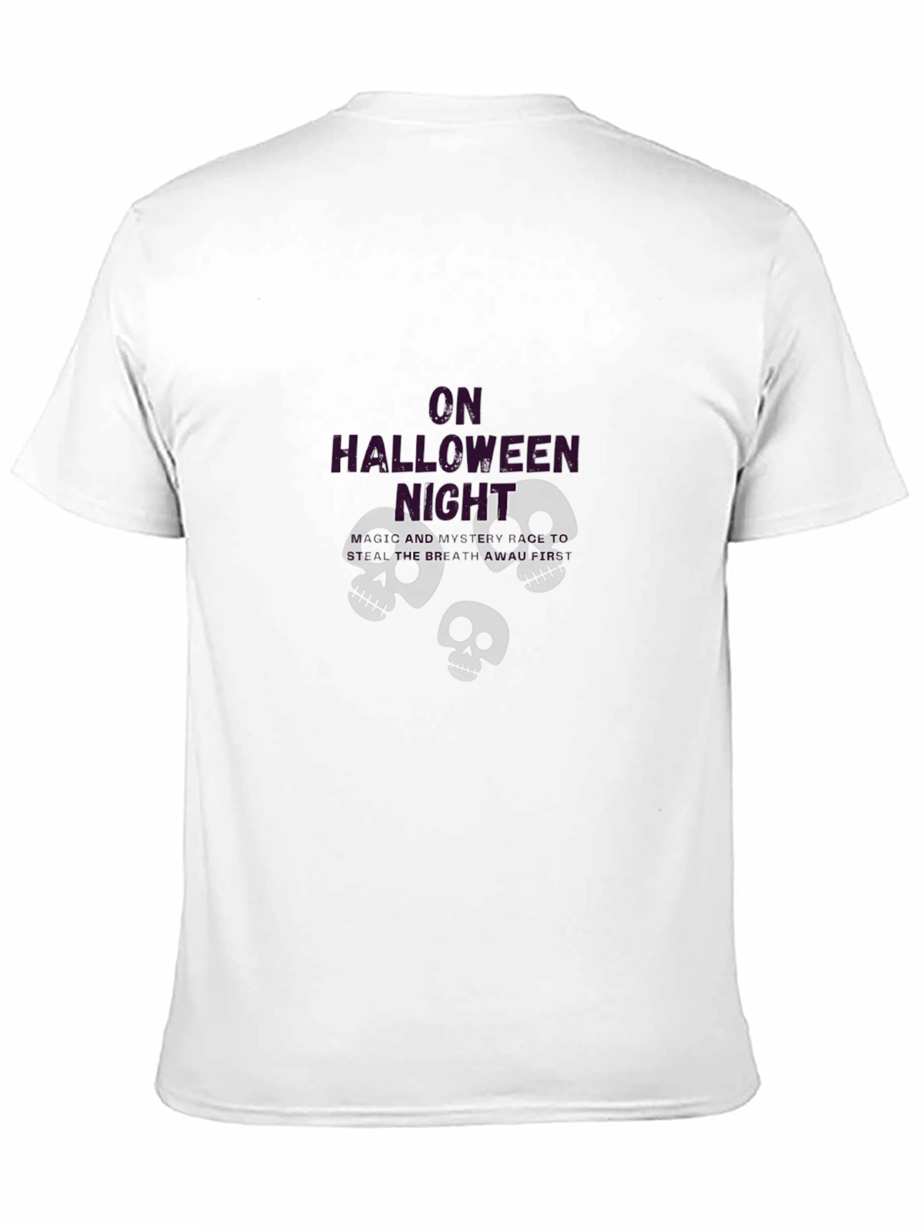 Halloween Night Skull T-Shirt