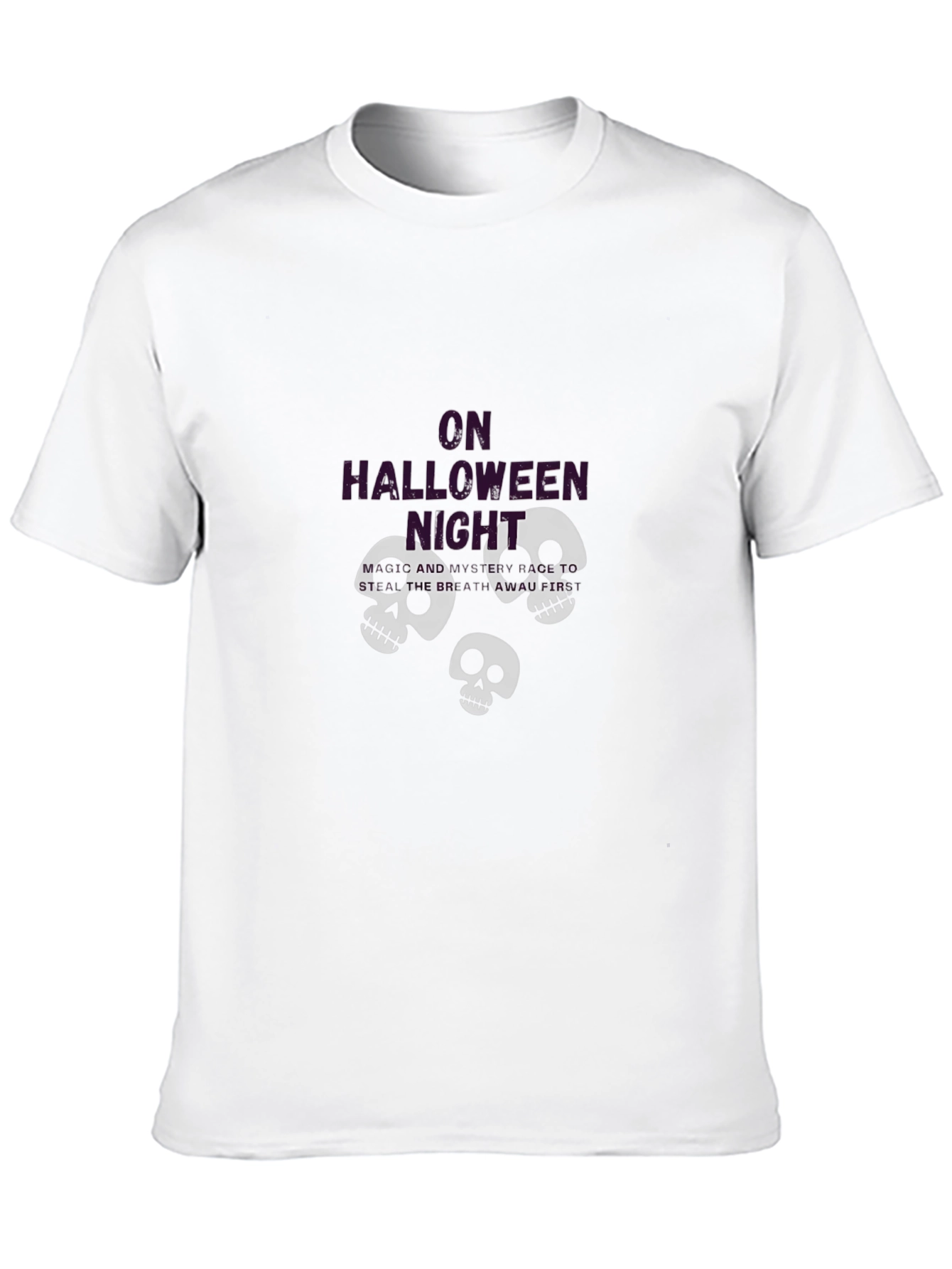 Halloween Night Skull T-Shirt
