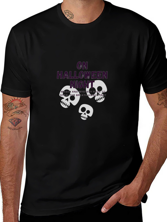 Halloween Night Skull T-Shirt