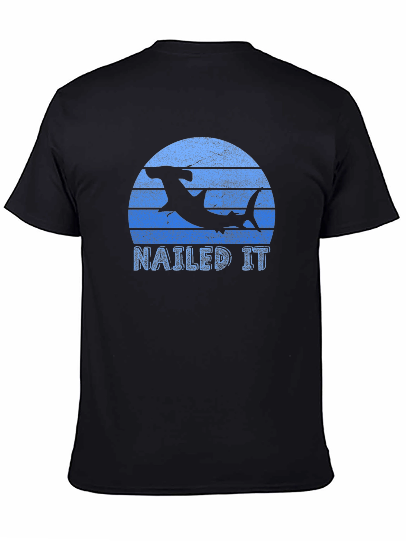 Hammerhead Shark Nailed It Graphic Tee