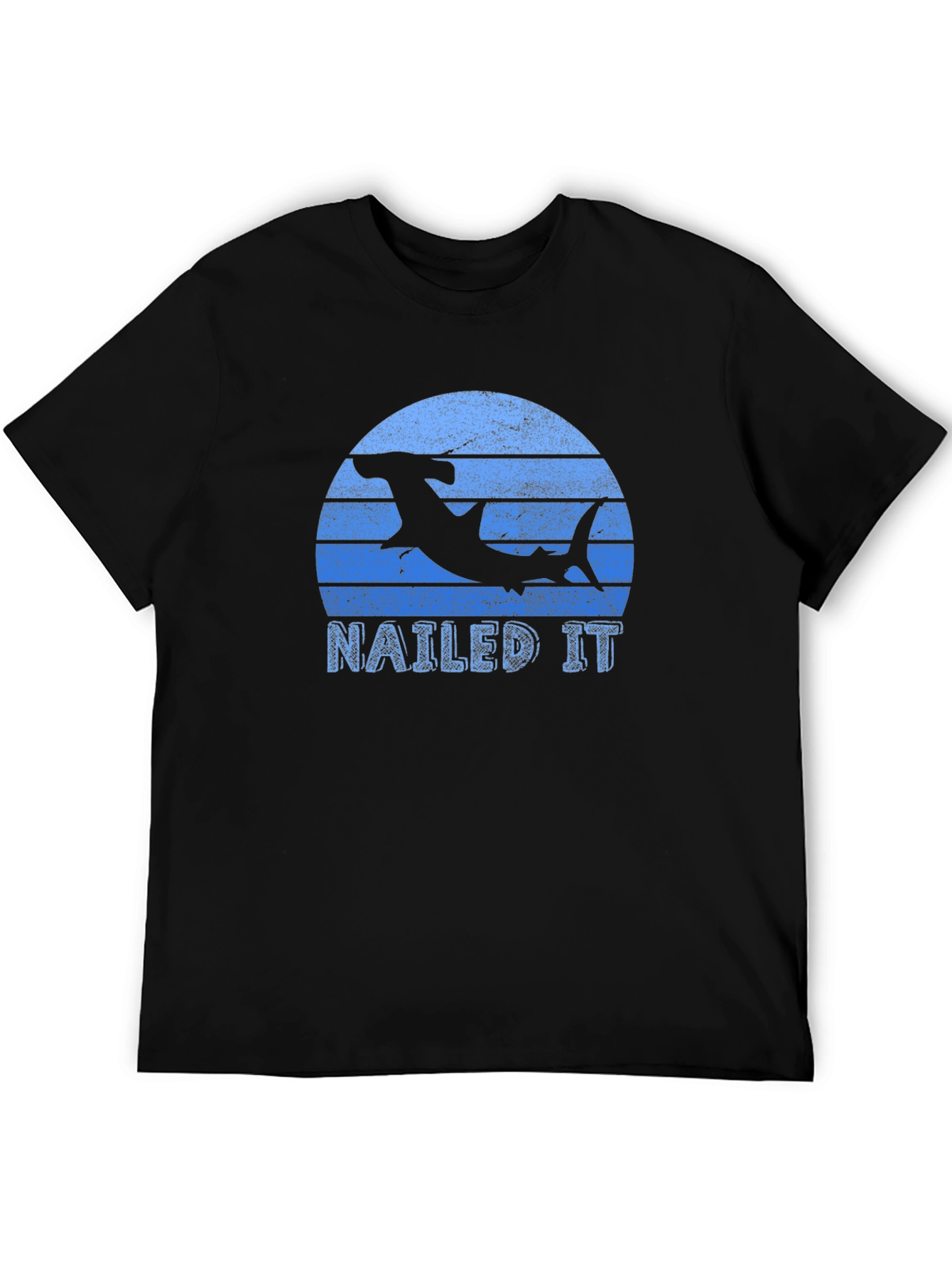 Hammerhead Shark Nailed It Graphic Tee