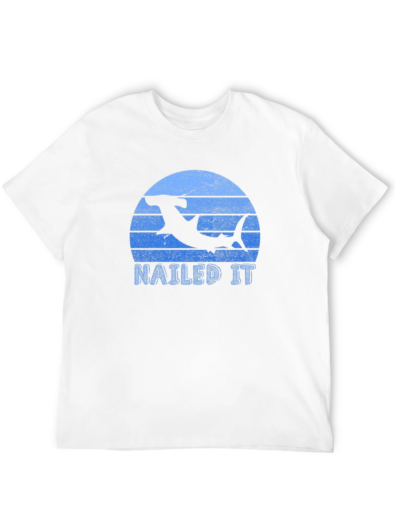 Hammerhead Shark Nailed It Graphic Tee