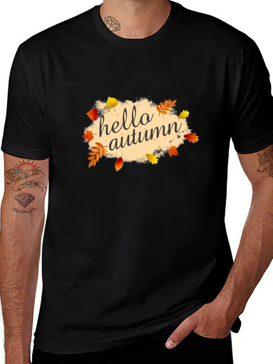 Hello Autumn Graphic T-Shirt