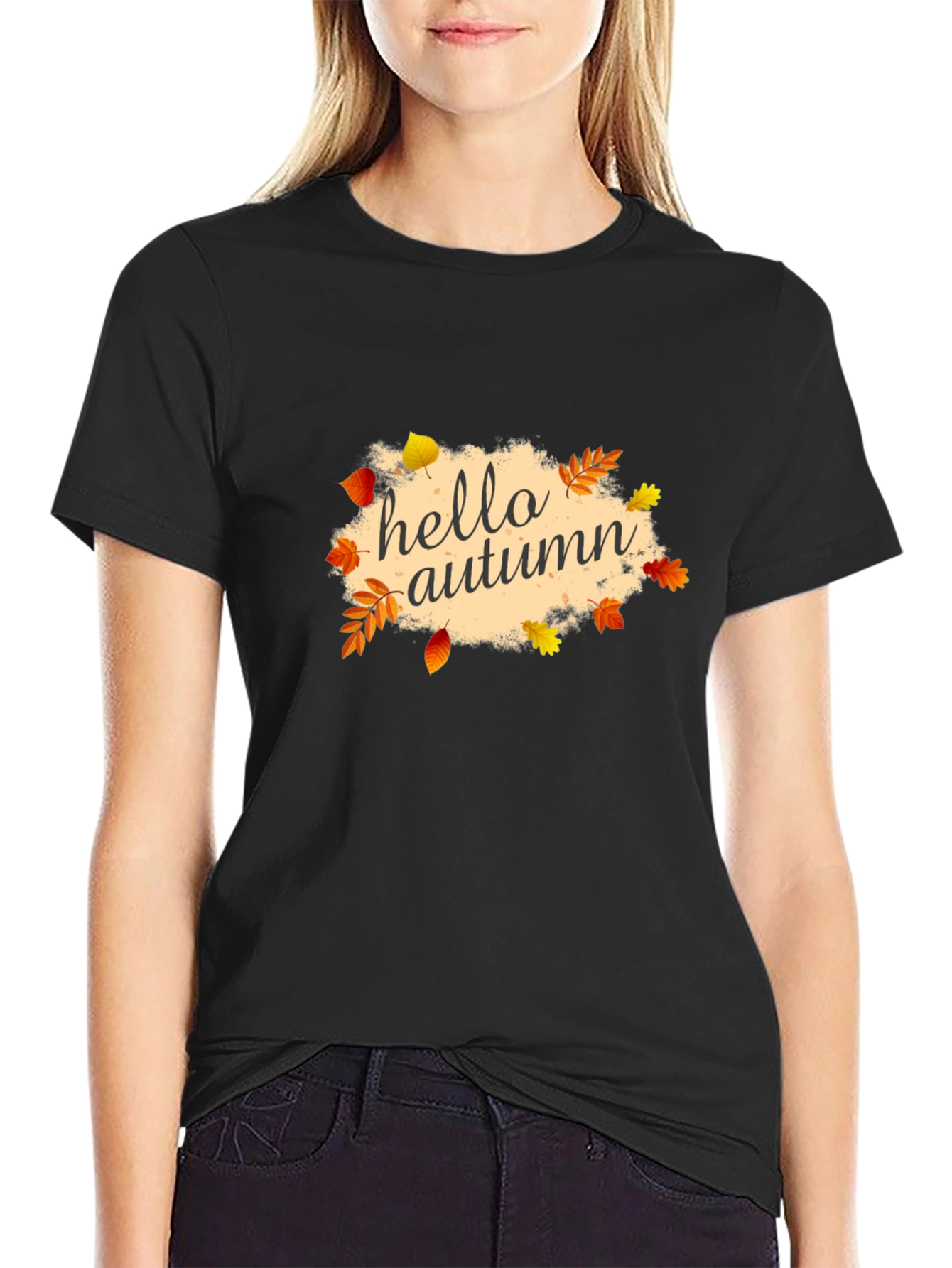 Hello Autumn Graphic T-Shirt
