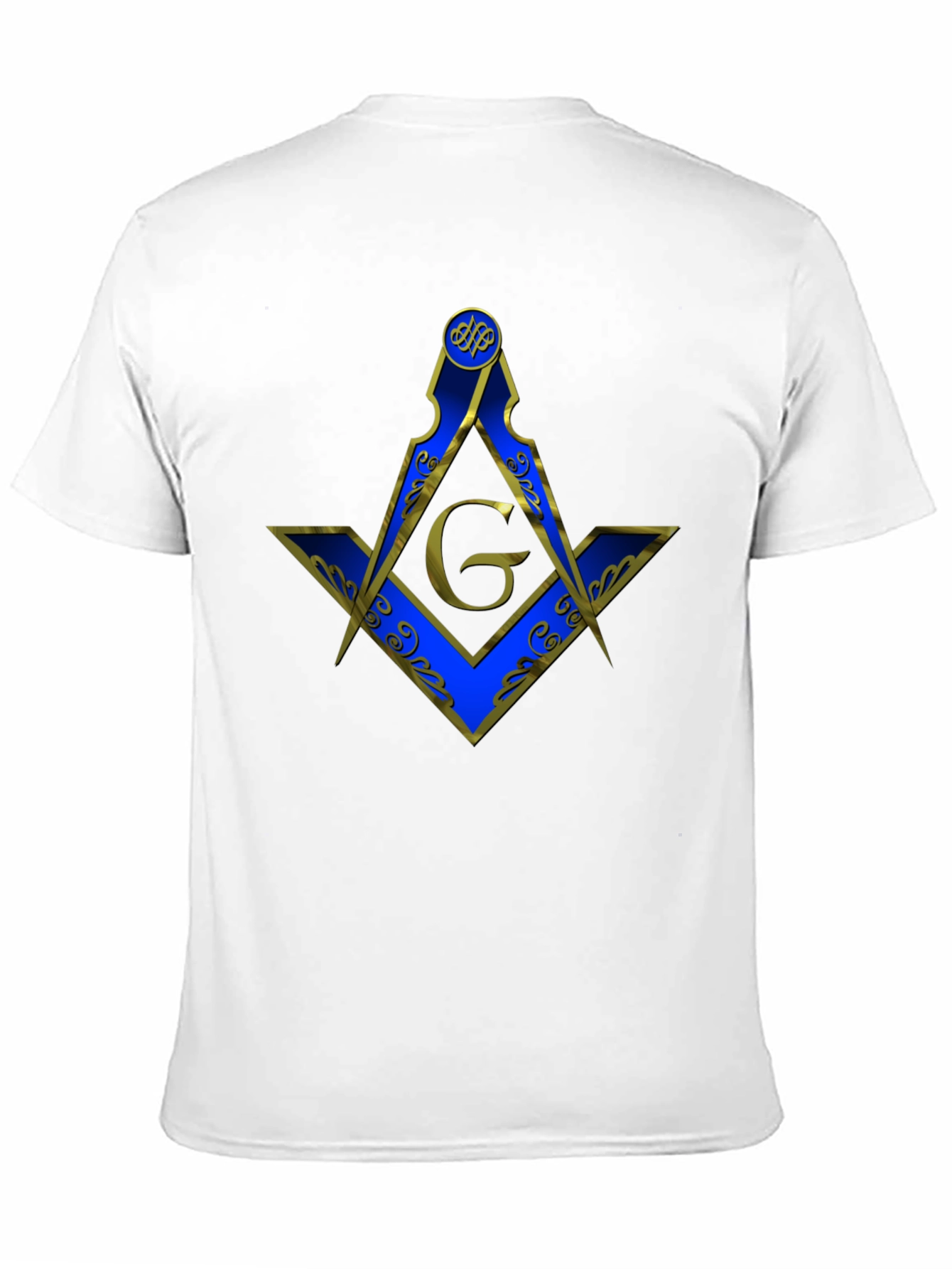 Masonic Square & Compasses Black T-Shirt