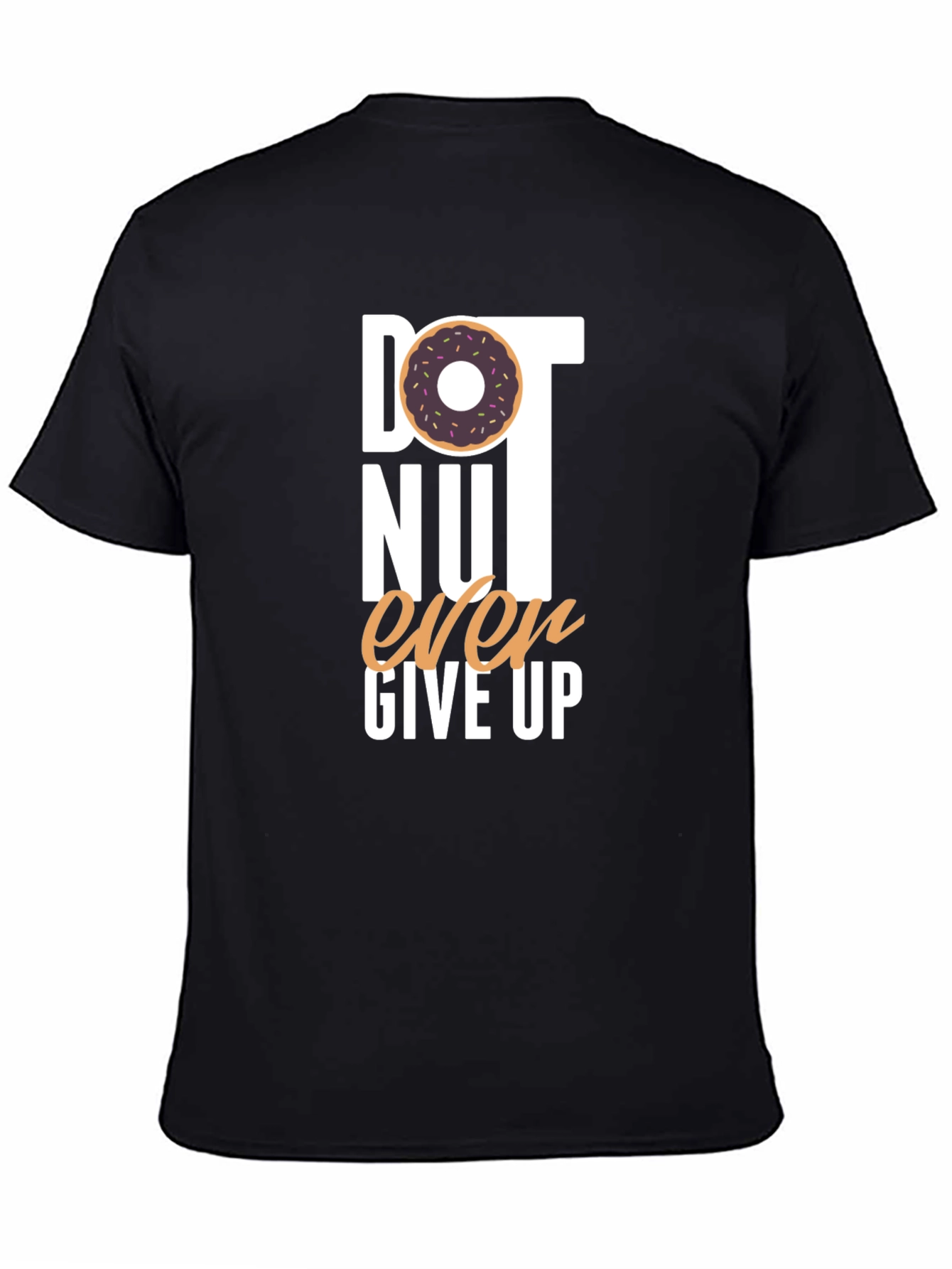 Donut Ever Give Up Graphic Tee