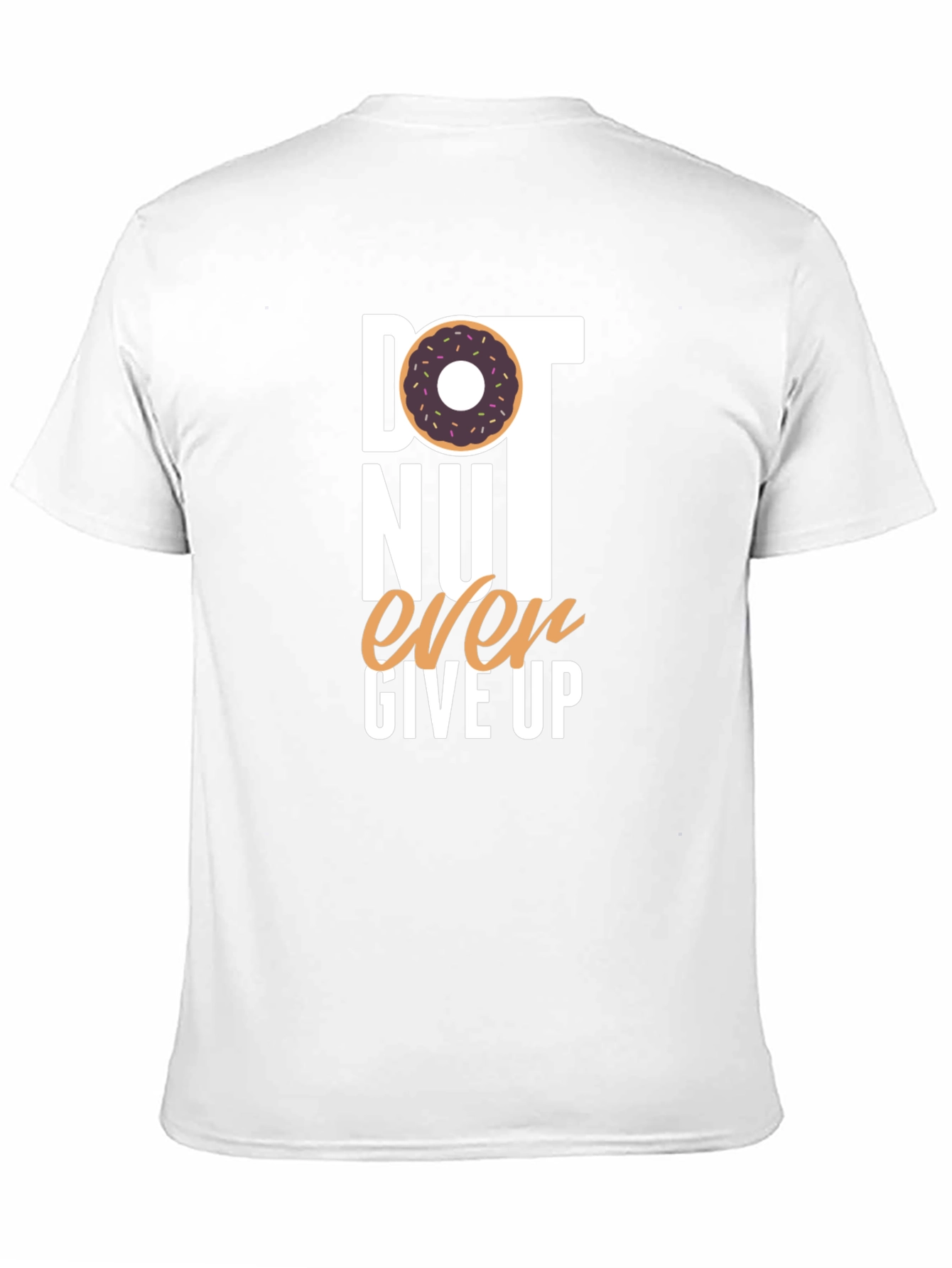 Donut Ever Give Up Graphic Tee