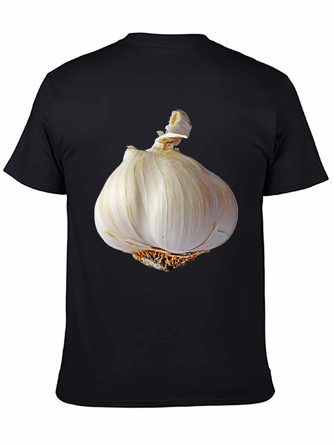Garlic Graphic Tee - Stylish Culinary Humor T-Shirt