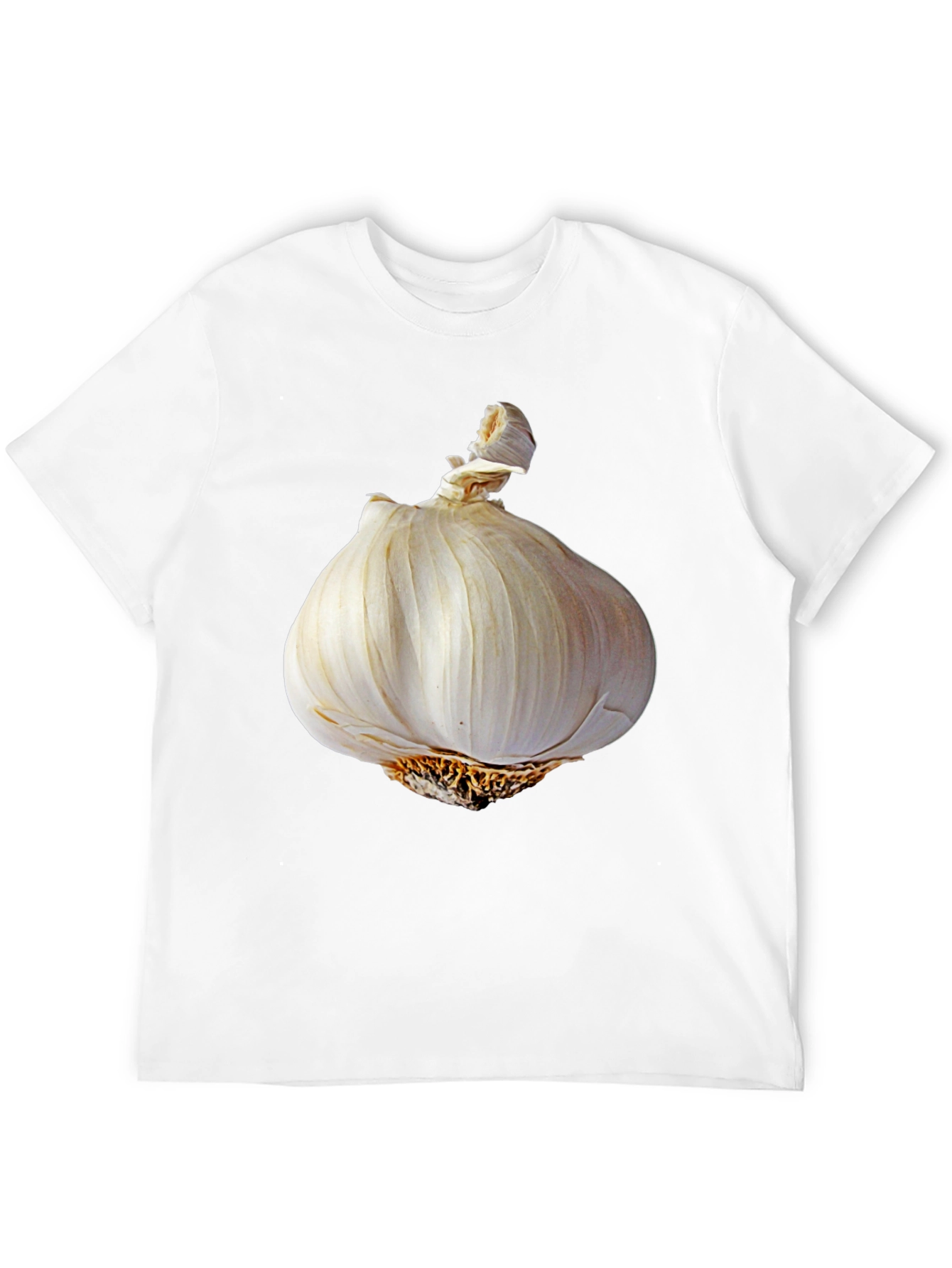 Garlic Graphic Tee - Stylish Culinary Humor T-Shirt