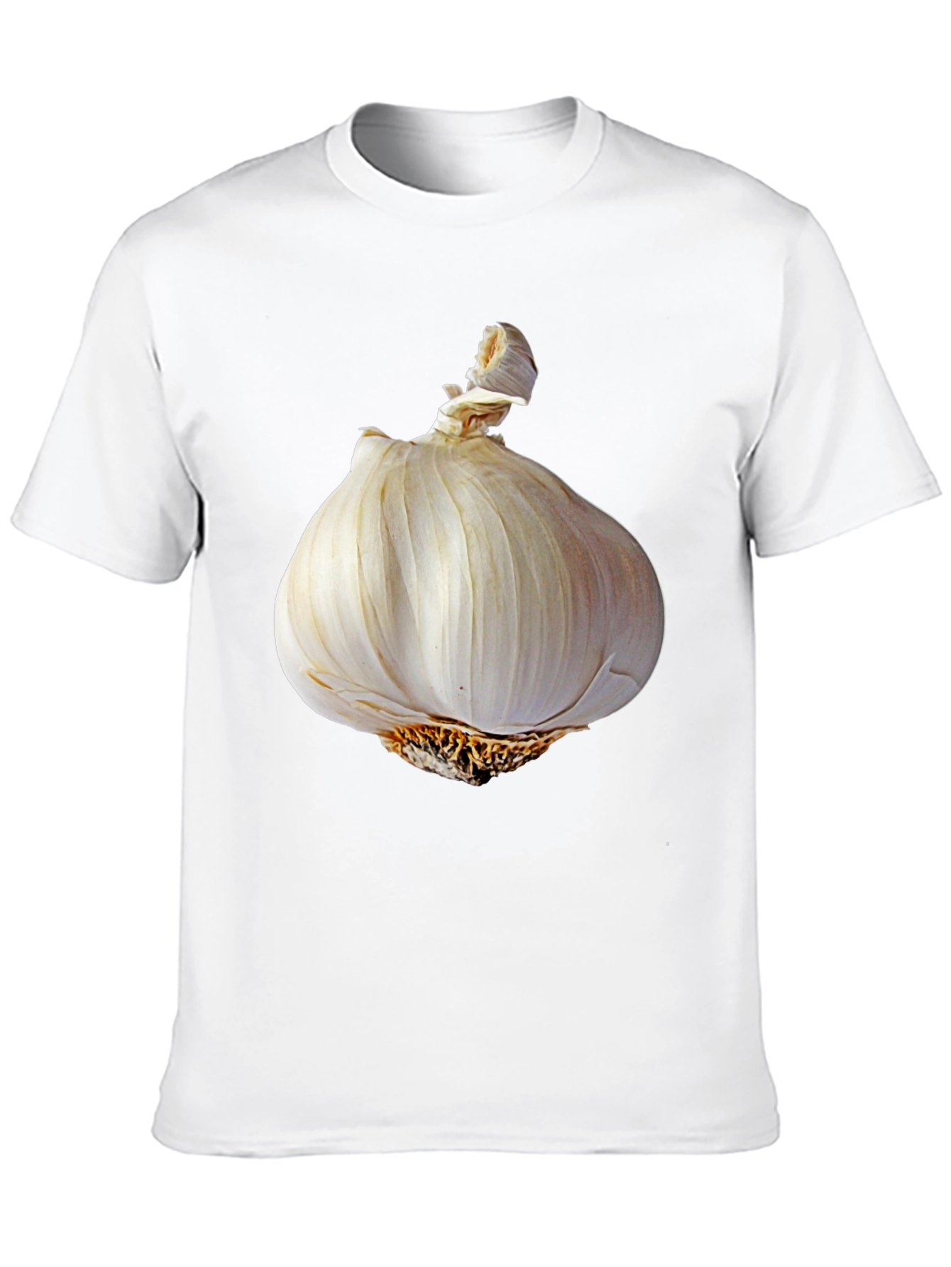 Garlic Graphic Tee - Stylish Culinary Humor T-Shirt