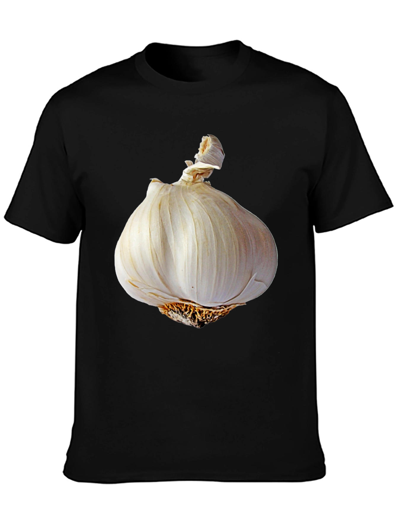 Garlic Graphic Tee - Stylish Culinary Humor T-Shirt