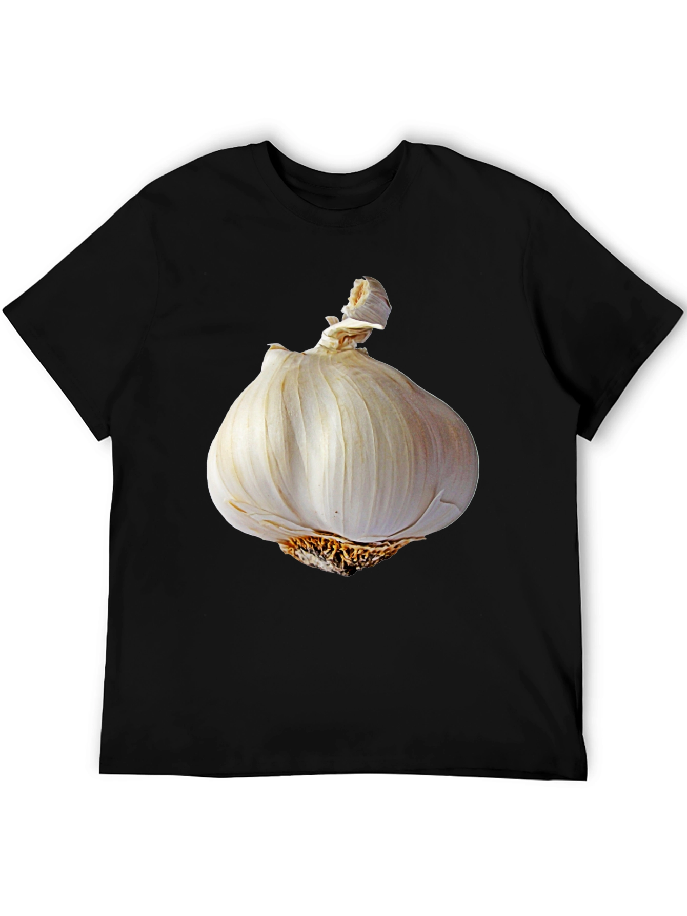 Garlic Graphic Tee - Stylish Culinary Humor T-Shirt