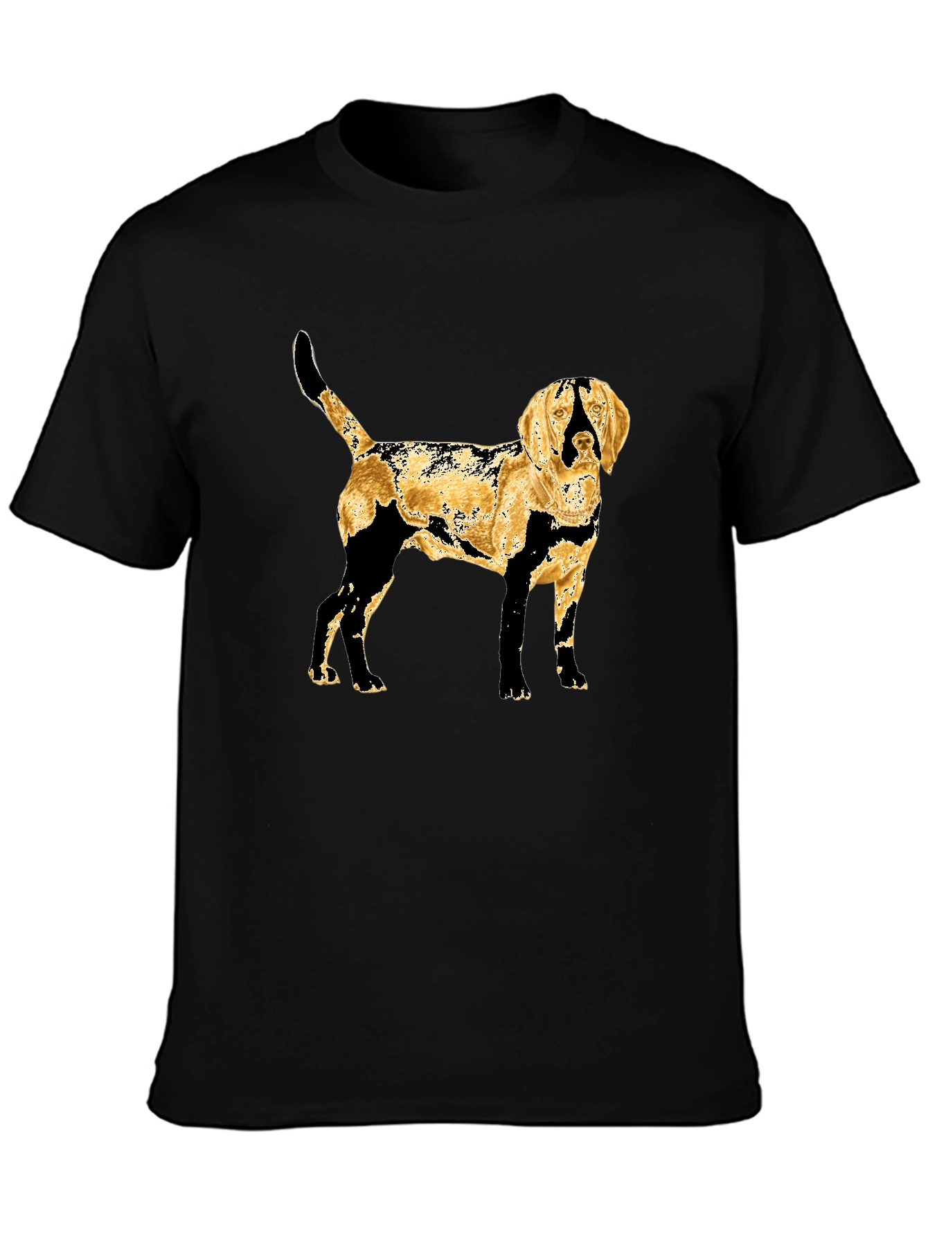 Golden Retriever T-Shirt - Black