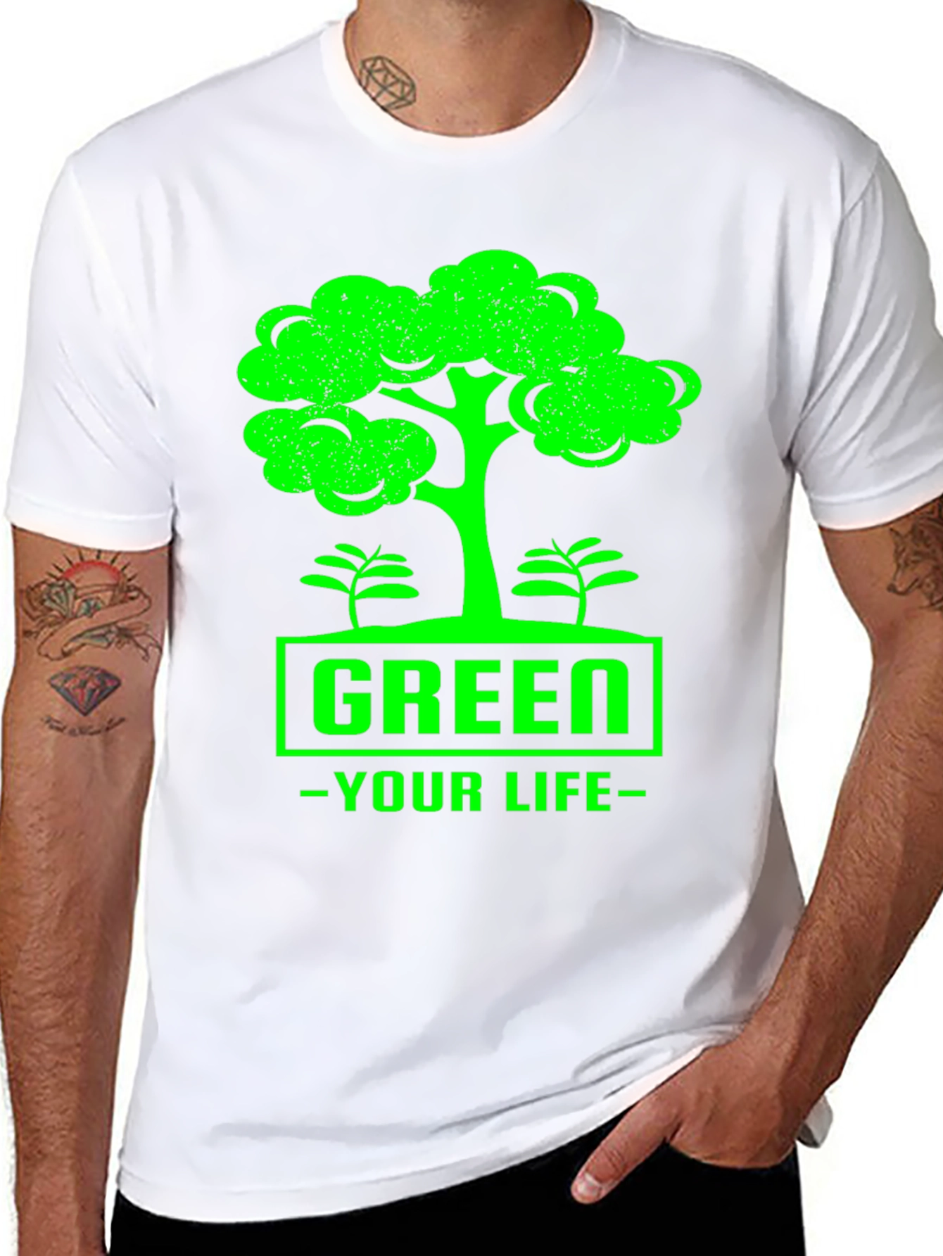 Go Green T-Shirt - Save the Planet!