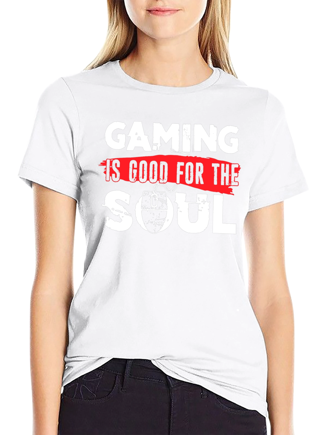 Gaming is Good for The Soul Black T-Shirt