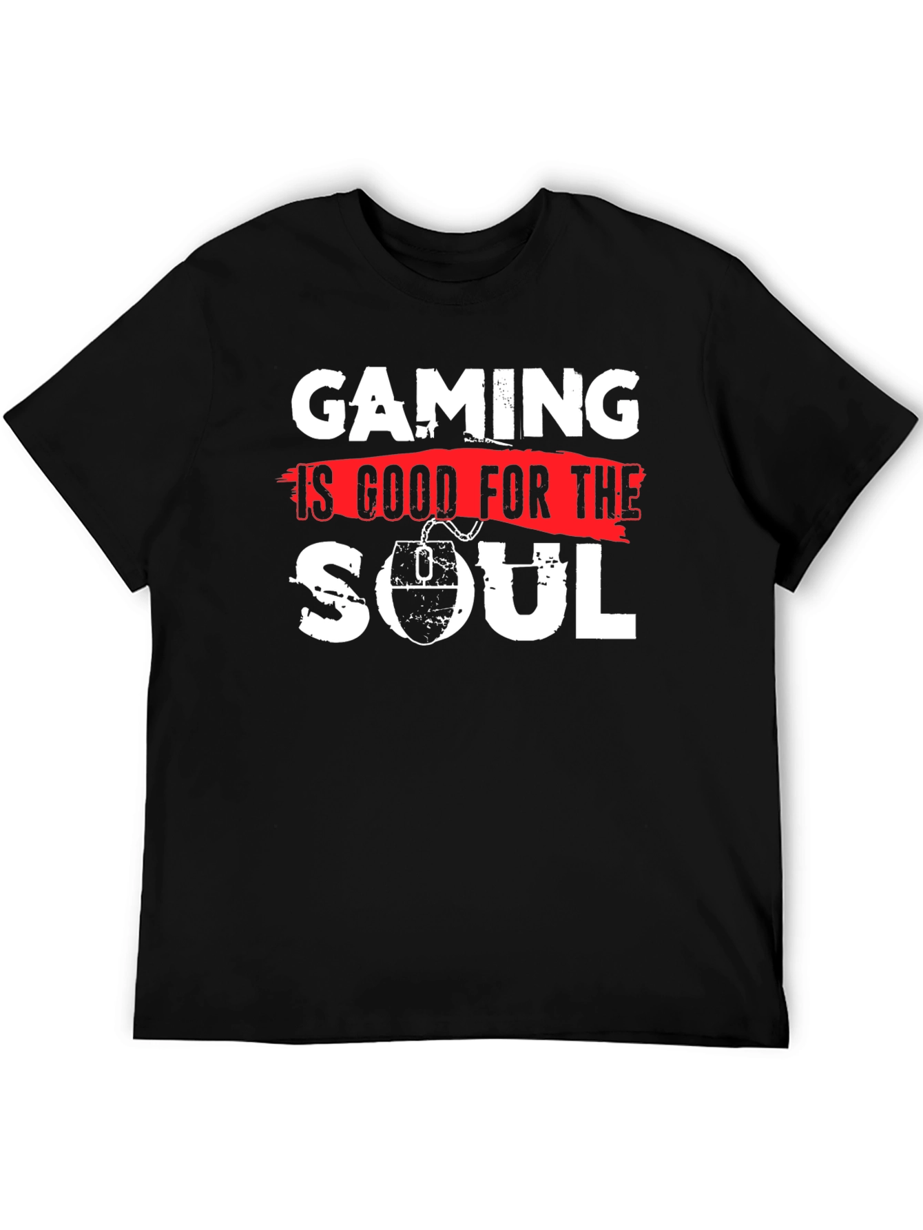 Gaming is Good for The Soul Black T-Shirt