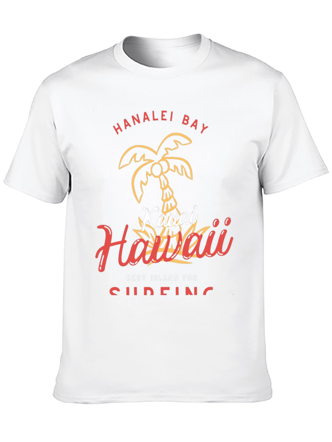 Hanalei Bay Hawaii Graphic Tee - Island Style