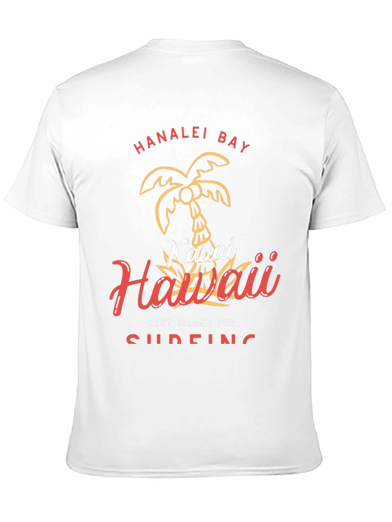 Hanalei Bay Hawaii Graphic Tee - Island Style