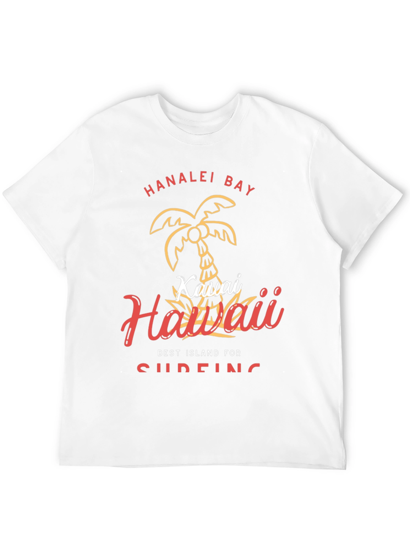 Hanalei Bay Hawaii Graphic Tee - Island Style