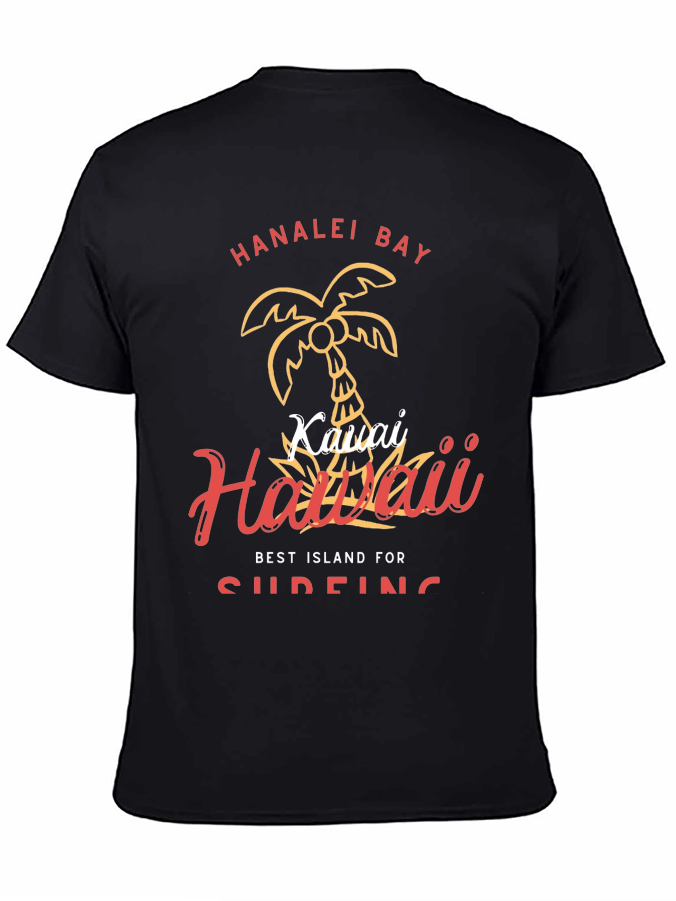 Hanalei Bay Hawaii Graphic Tee - Island Style
