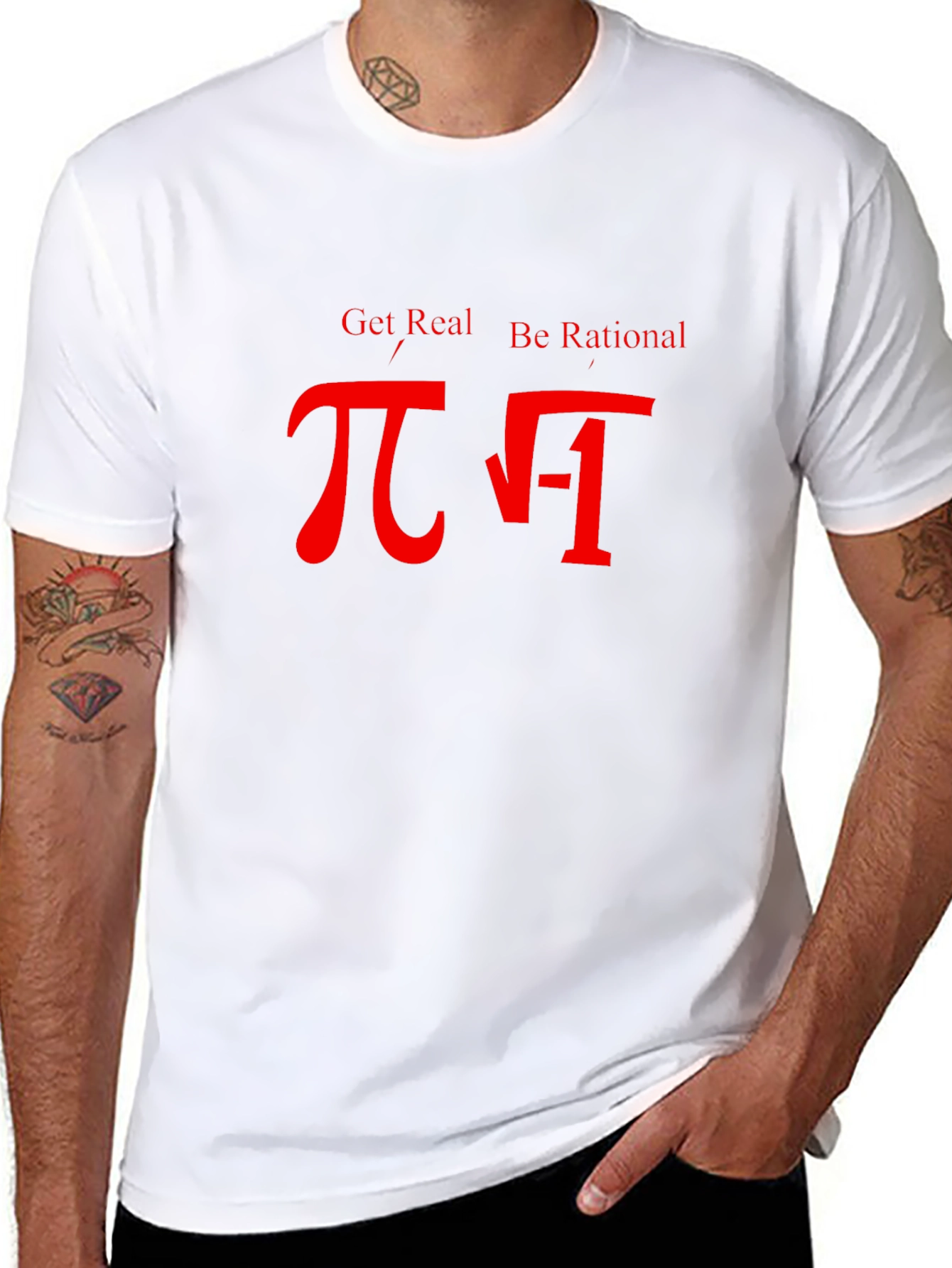 Get Real Be Rational Math T-Shirt