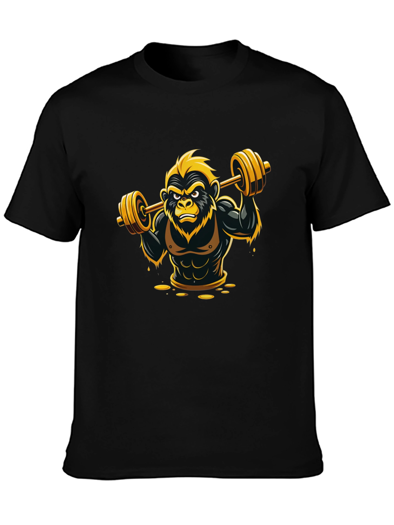Gorilla Gym T-Shirt - Black